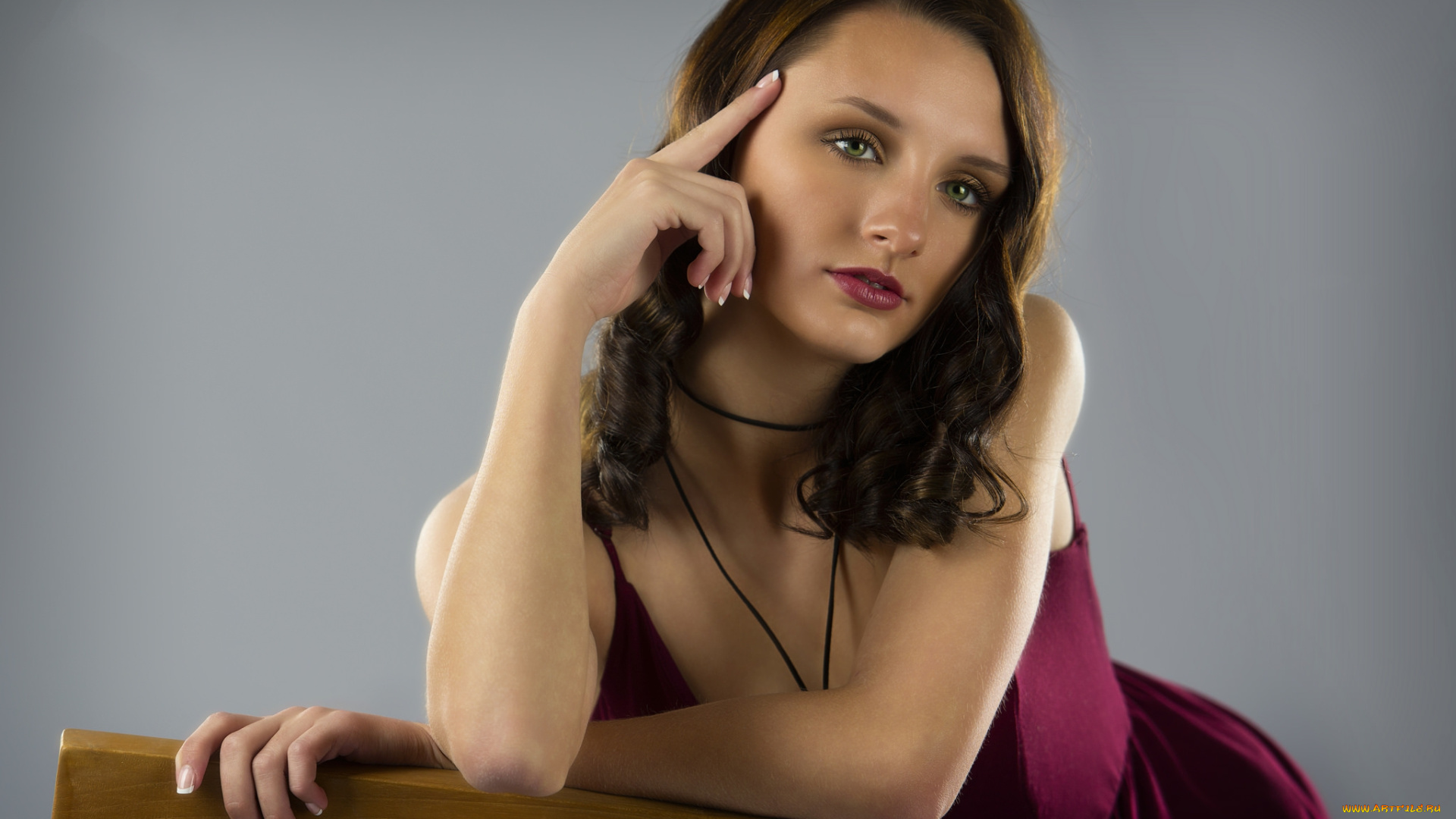 девушки, -unsort, , брюнетки, , шатенки, лицо, взгляд