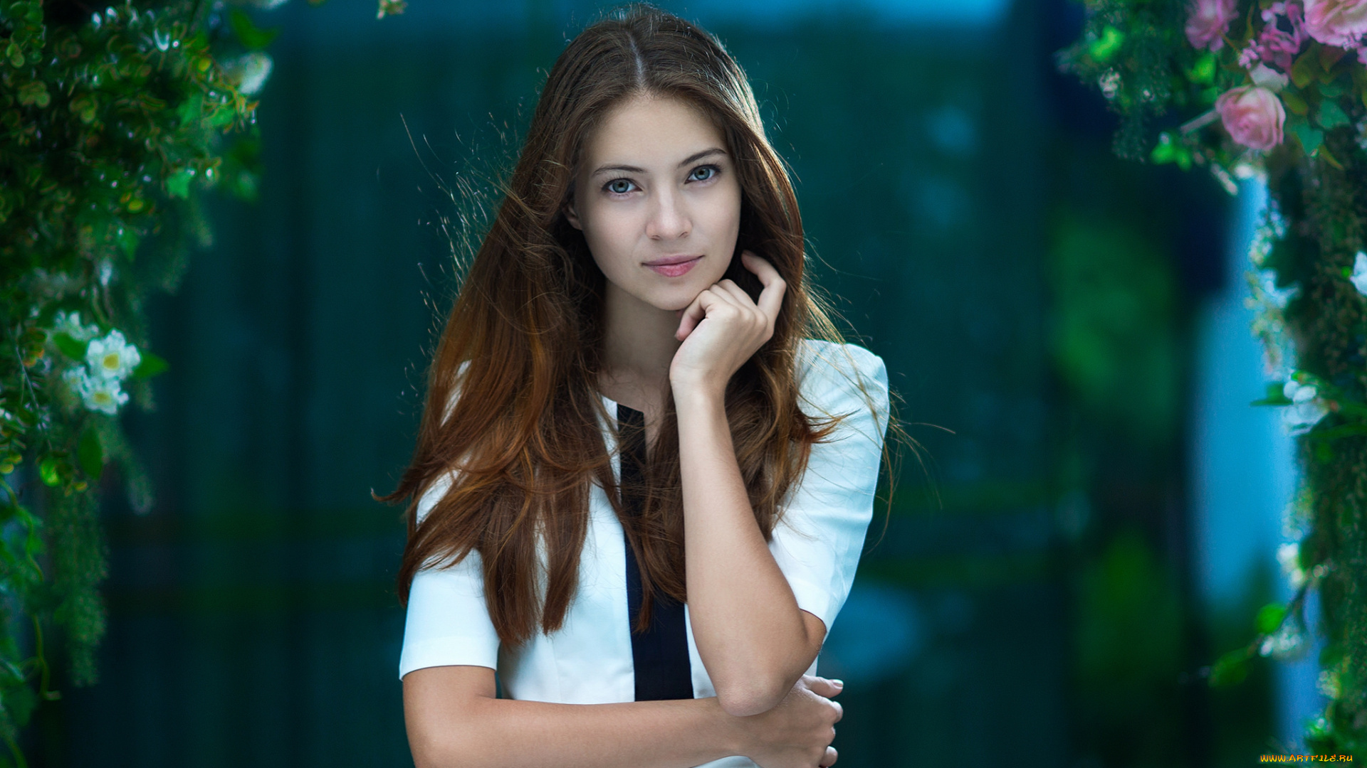 девушки, -unsort, , брюнетки, , шатенки, взгляд, лицо