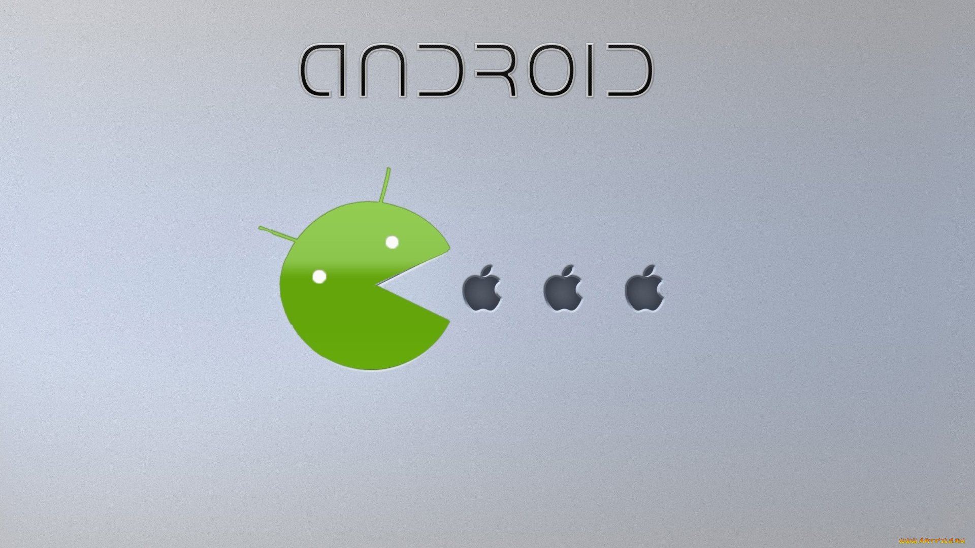 компьютеры, android, фон, логотип