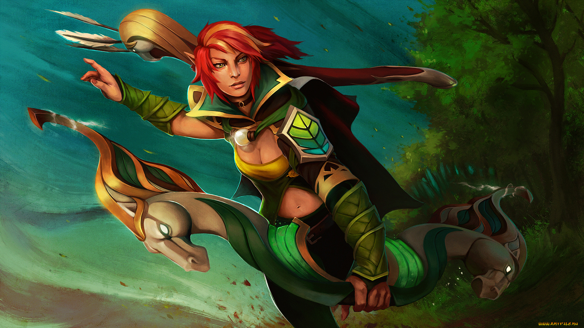 видео, игры, dota, 2, онлайн, ролевая, 2, dota