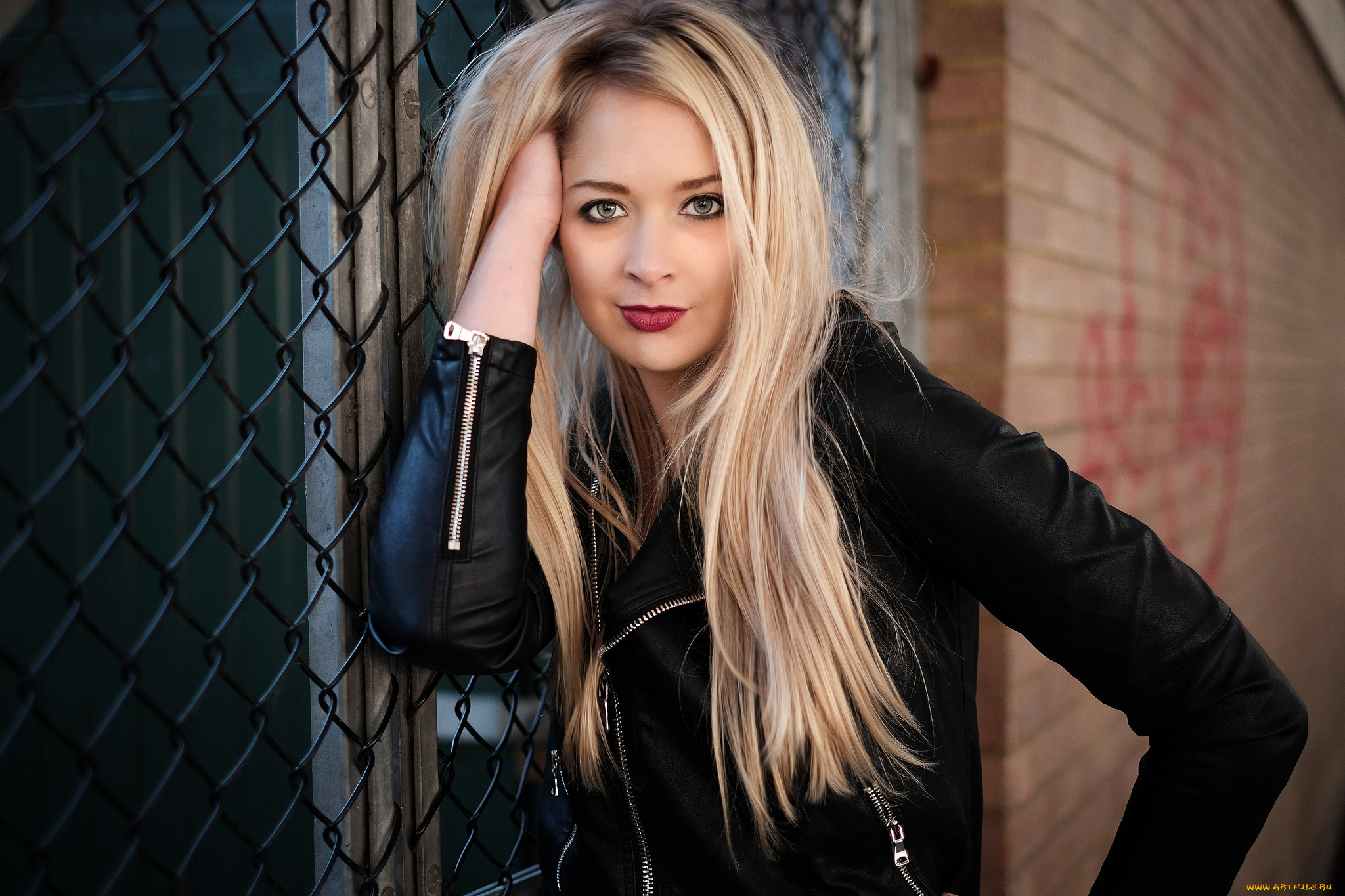 девушки, -unsort, , блондинки, лицо, взгляд