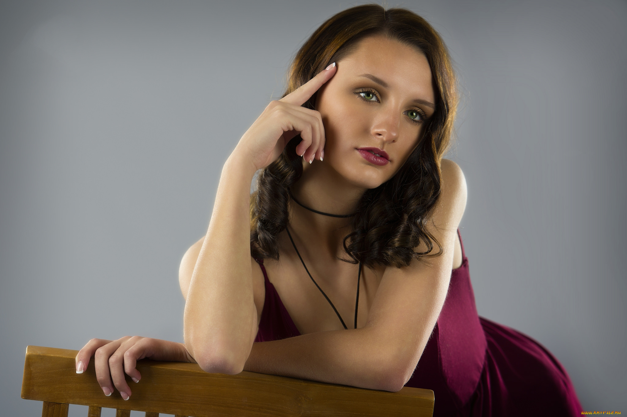 девушки, -unsort, , брюнетки, , шатенки, лицо, взгляд