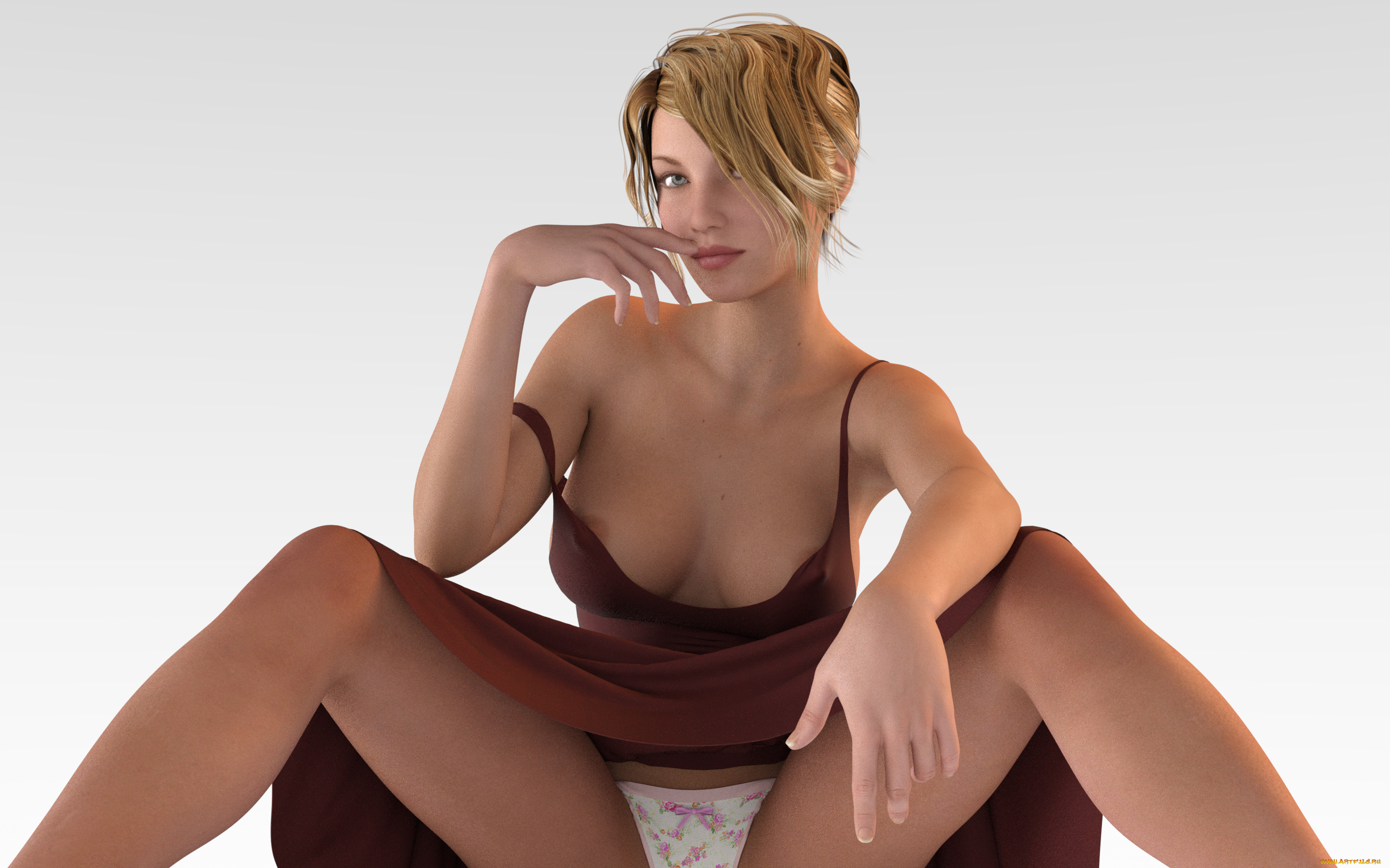 3д, графика, люди, , people, фон, взгляд, девушка