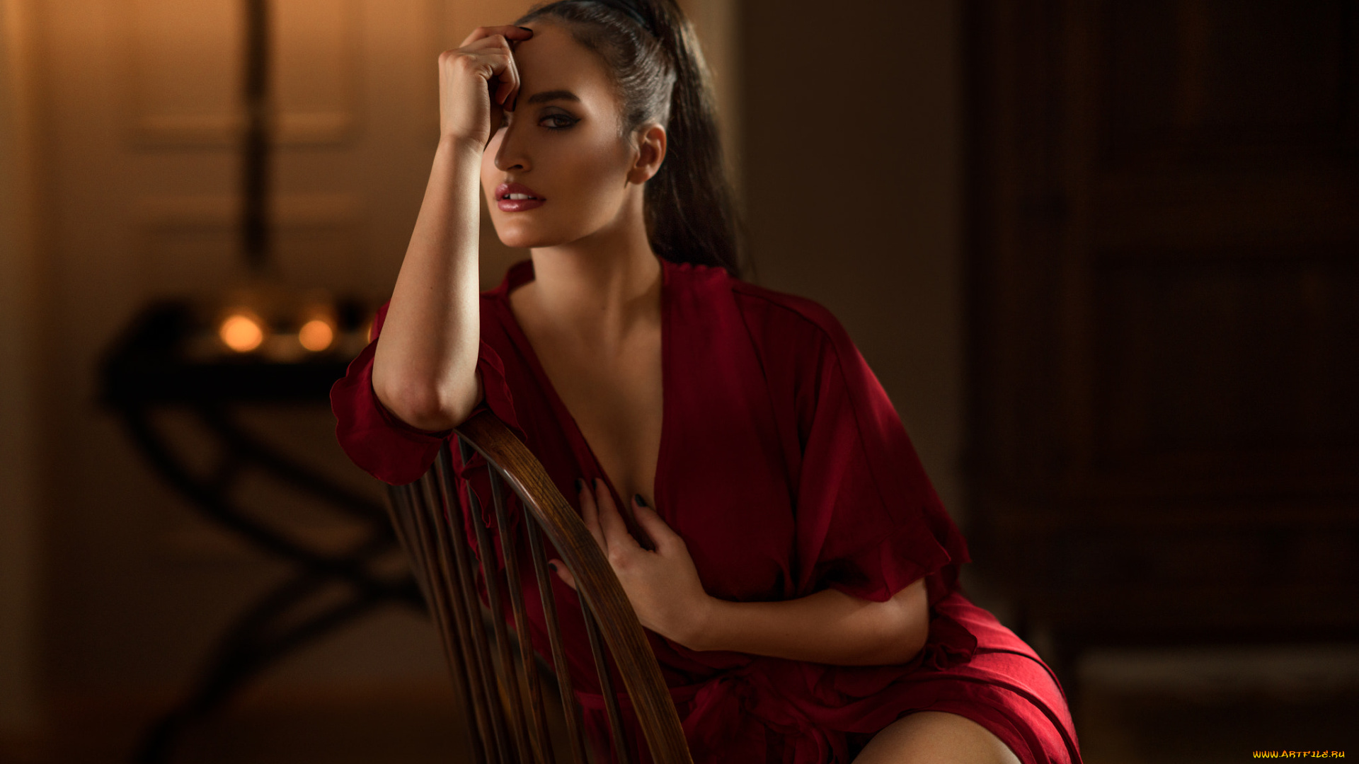 девушка, девушки, -unsort, , брюнетки, темноволосые, модель