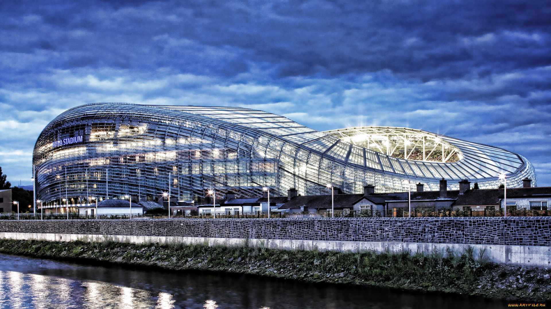 города, дублин, , ирландия, aviva, stadium