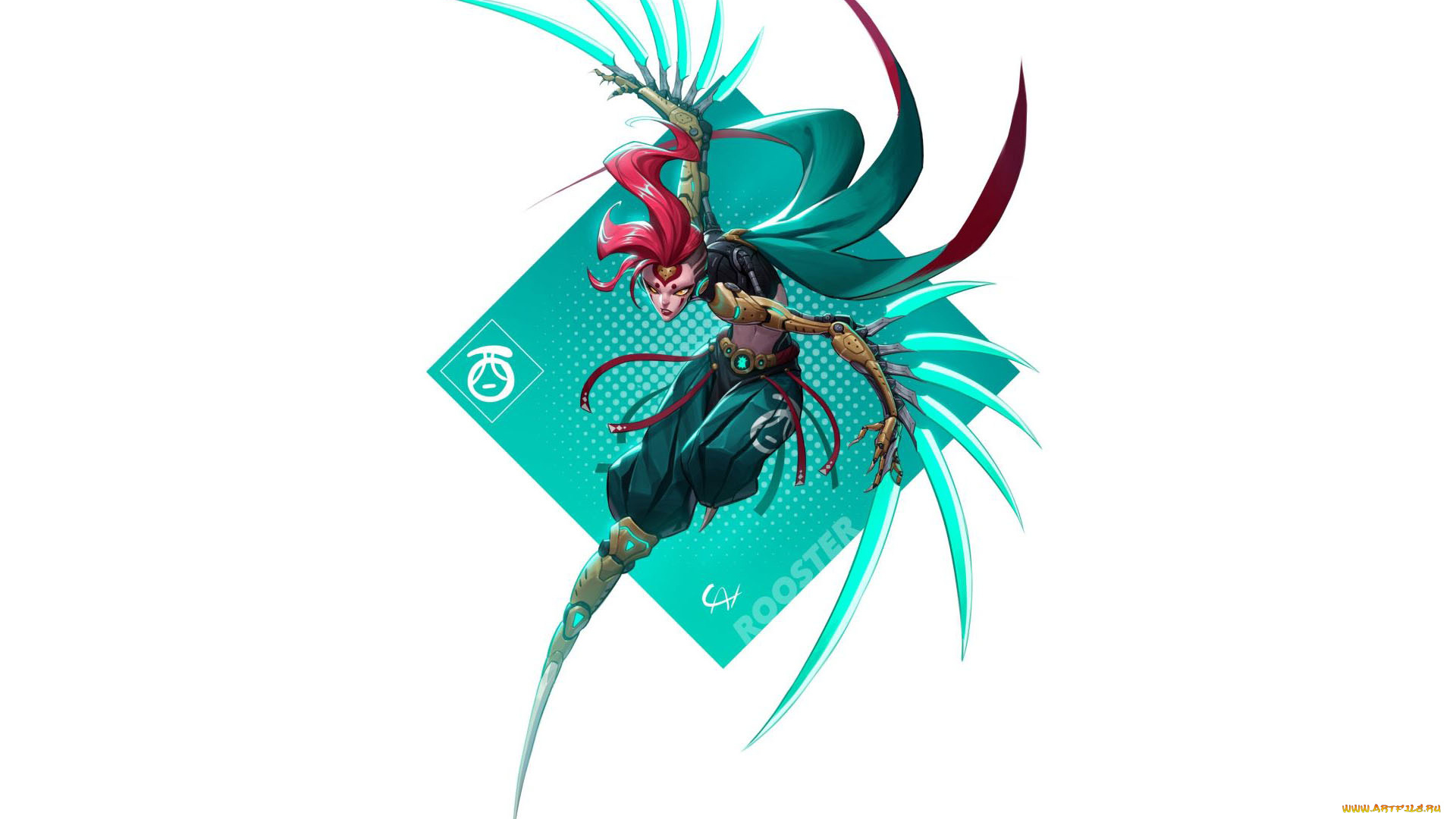 фэнтези, роботы, , киборги, , механизмы, девушка, лезвия, киборг