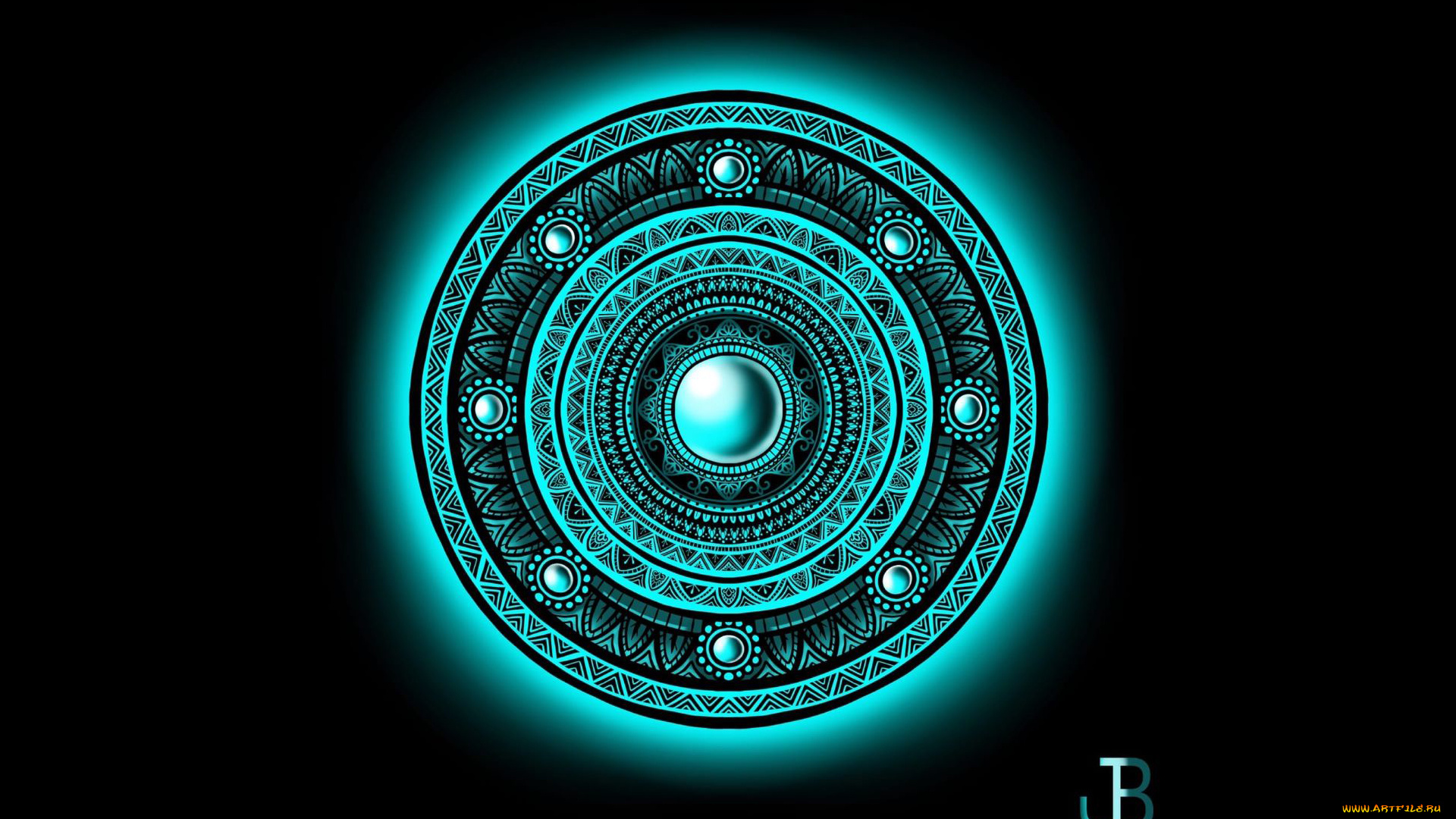 векторная, графика, -графика, , graphics, круг, орнамент