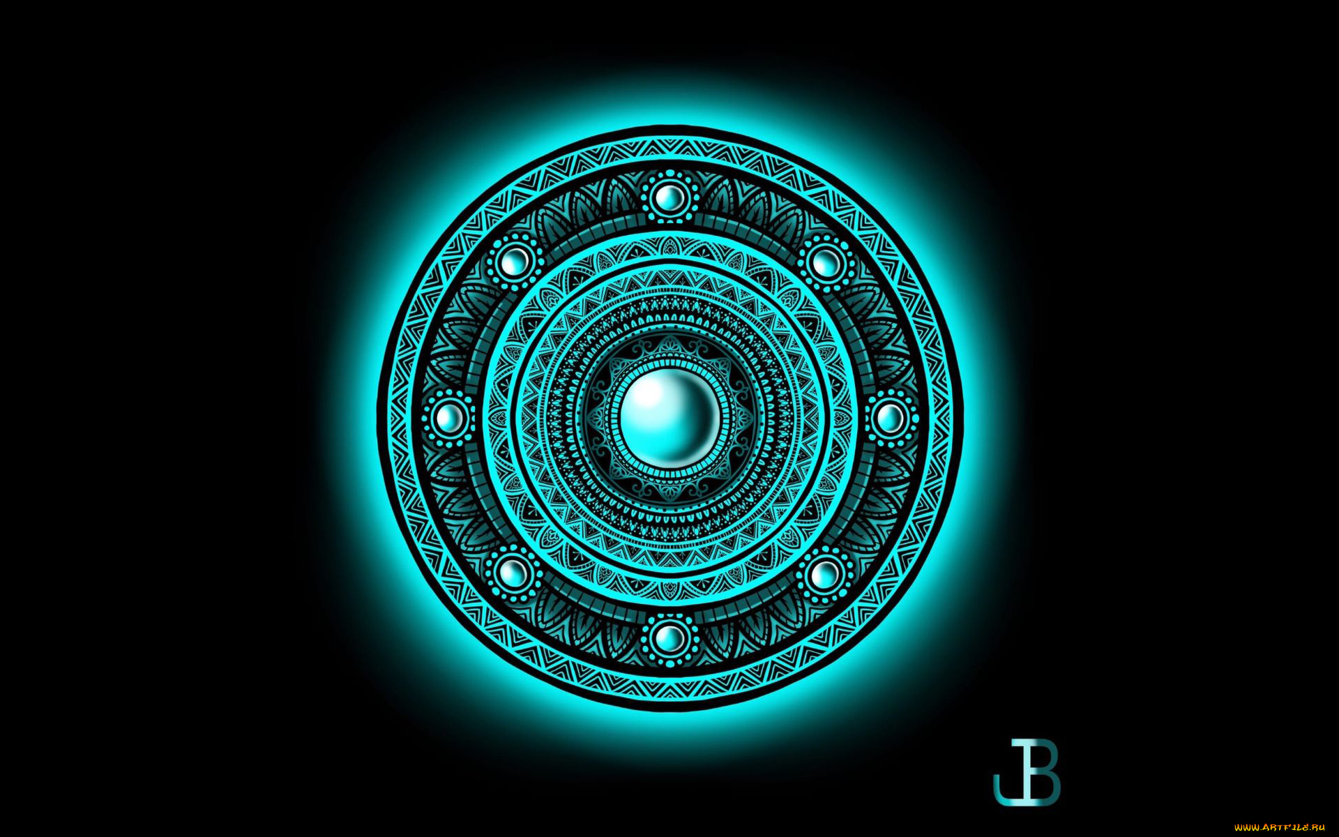 векторная, графика, -графика, , graphics, круг, орнамент