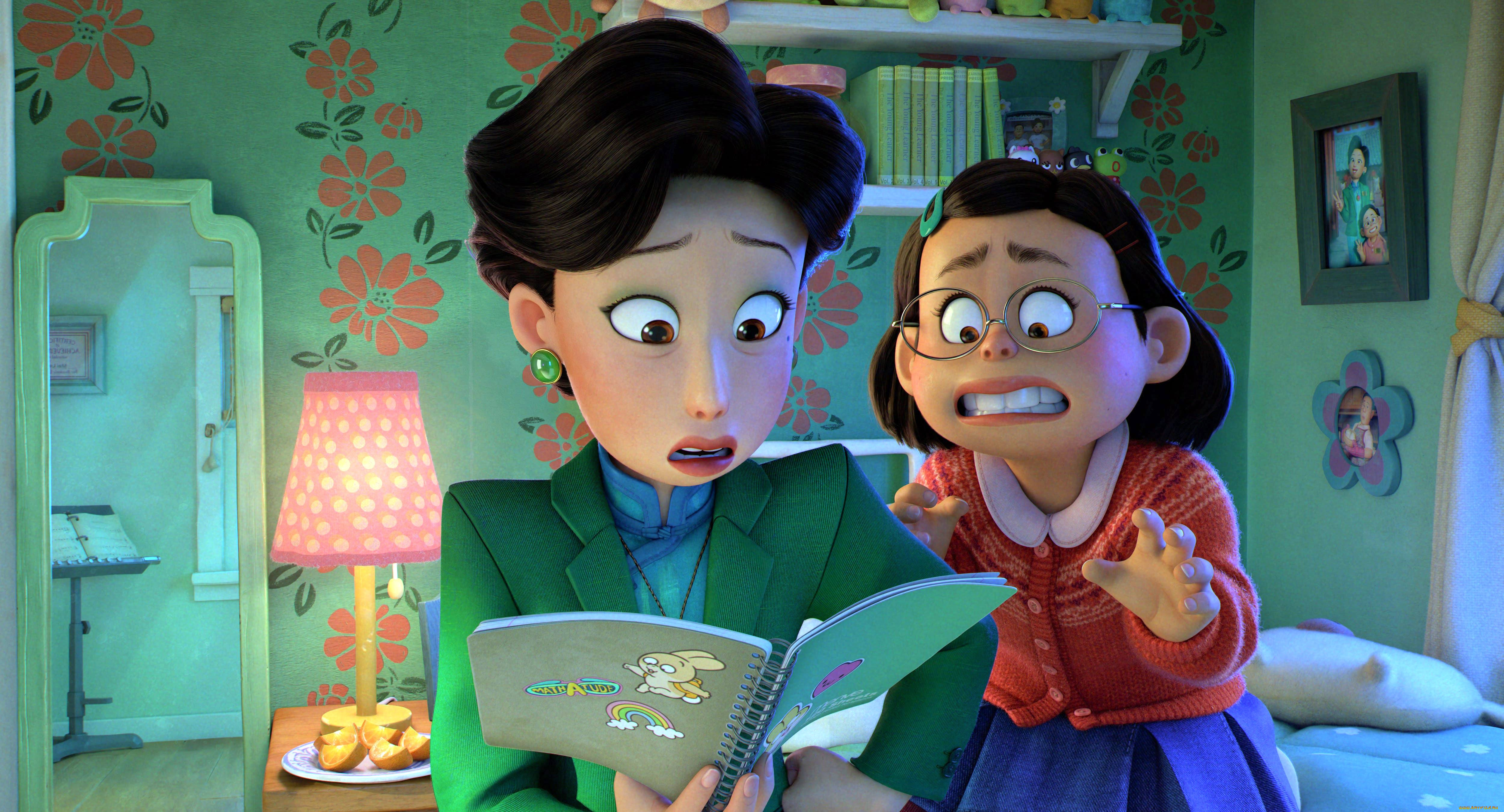 turning, red, ||, 2022, мультфильмы, turning, red, turning, red, author, oreskis, мультфильм, я, краснею, mei, lee