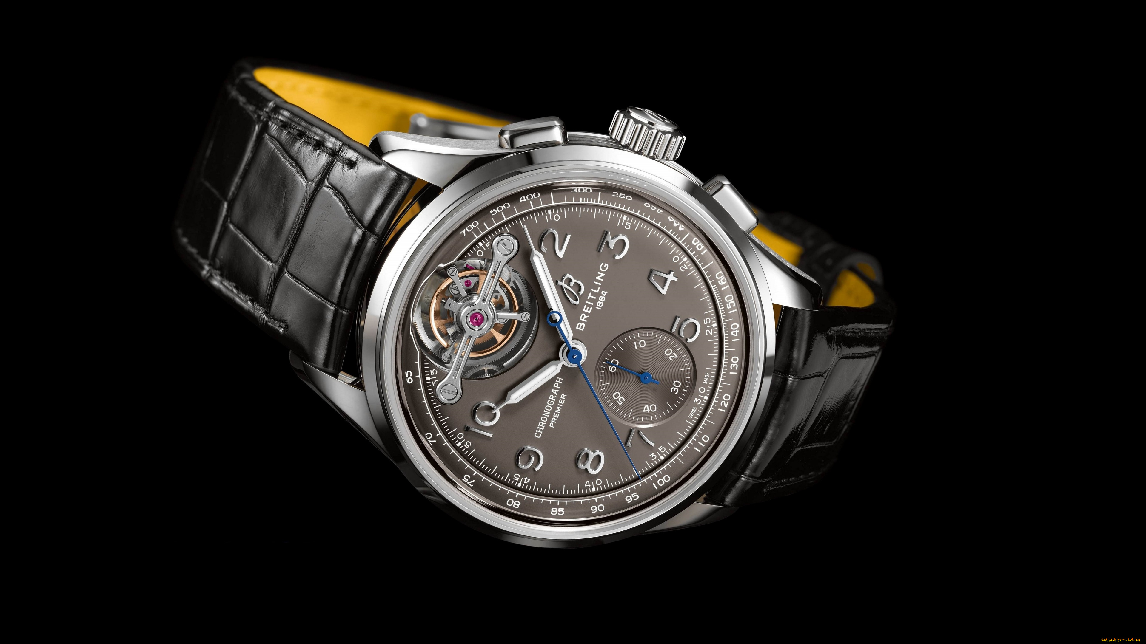 бренды, breitling, часы, технологии, цифры, темный, фон, наручные, роскошные