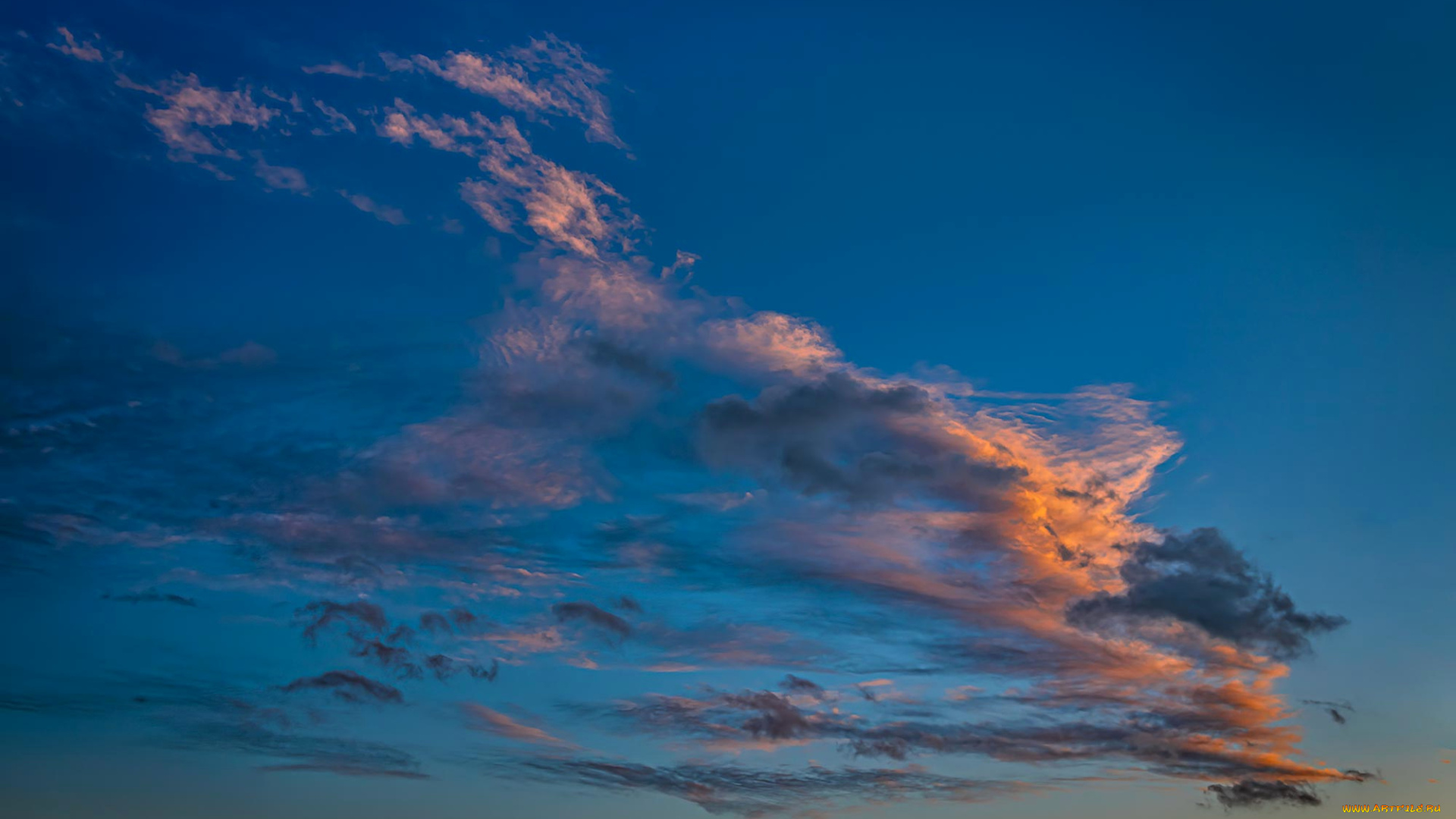 природа, облака