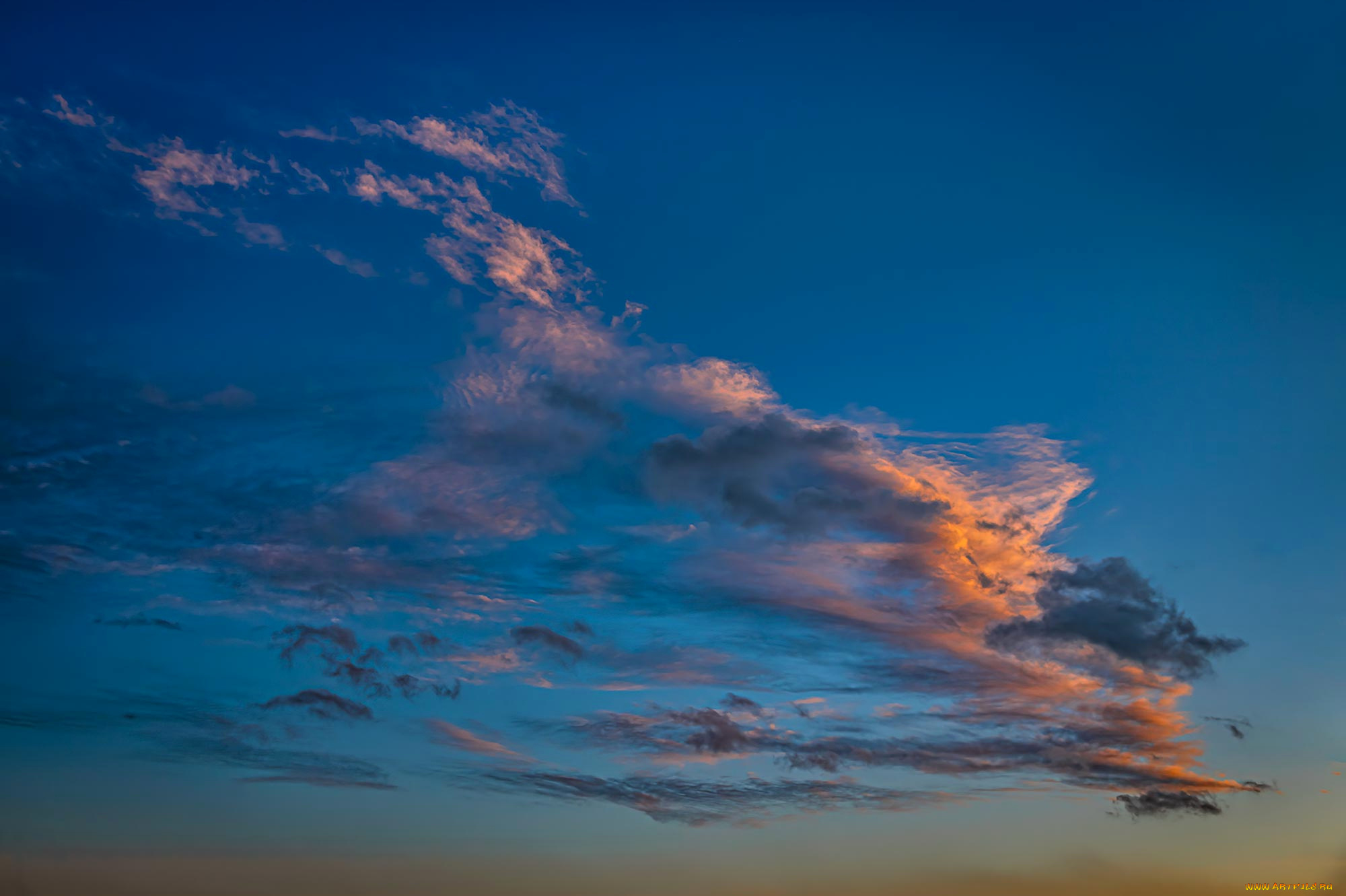 природа, облака