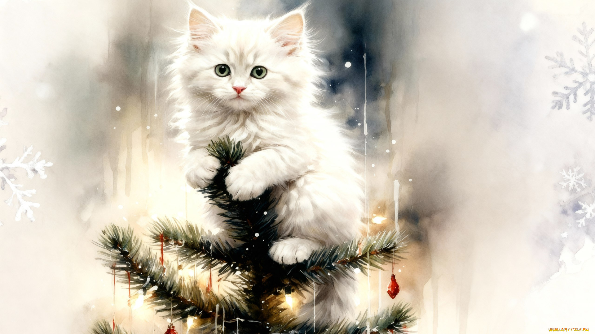 рисованное, животные, , коты, кот, кошка, котёнок