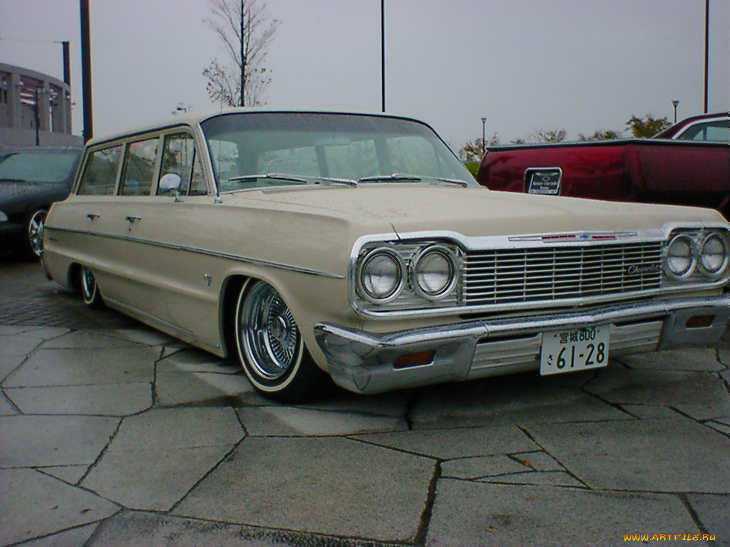 chevrolet, impala, wagon, lowrider, автомобили, выставки, уличные, фото