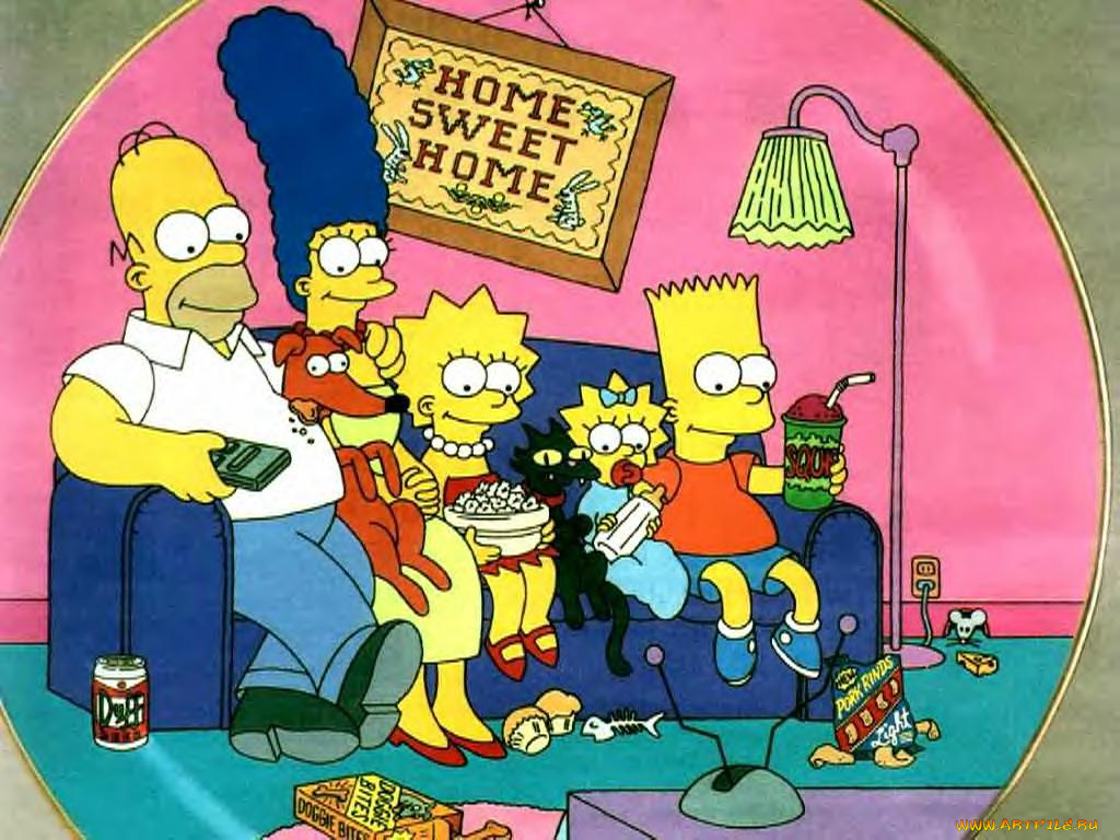 мультфильмы, the, simpsons
