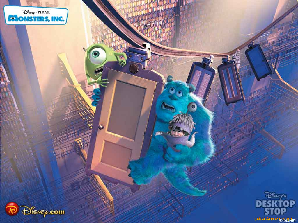 мультфильмы, monsters, inc
