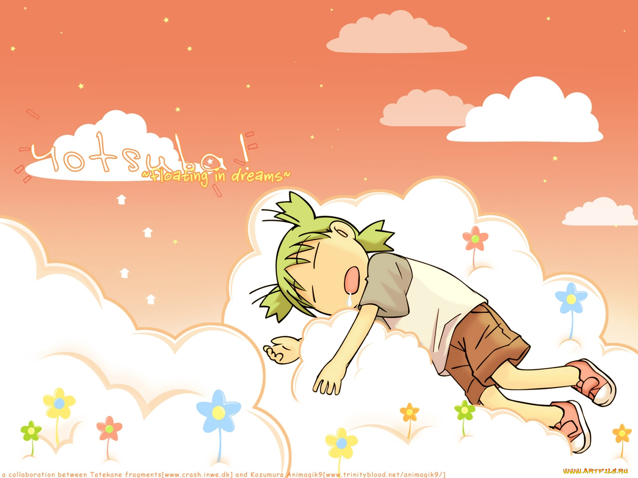 yotsubato, аниме