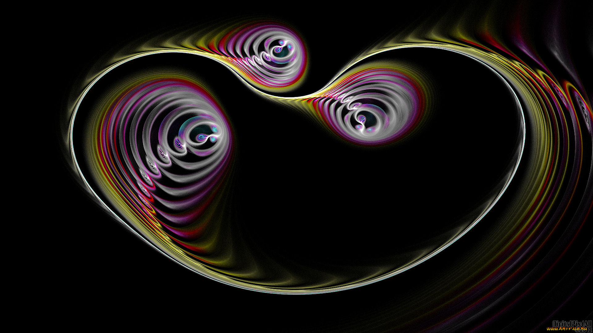 3д, графика, fractal, фракталы, фон