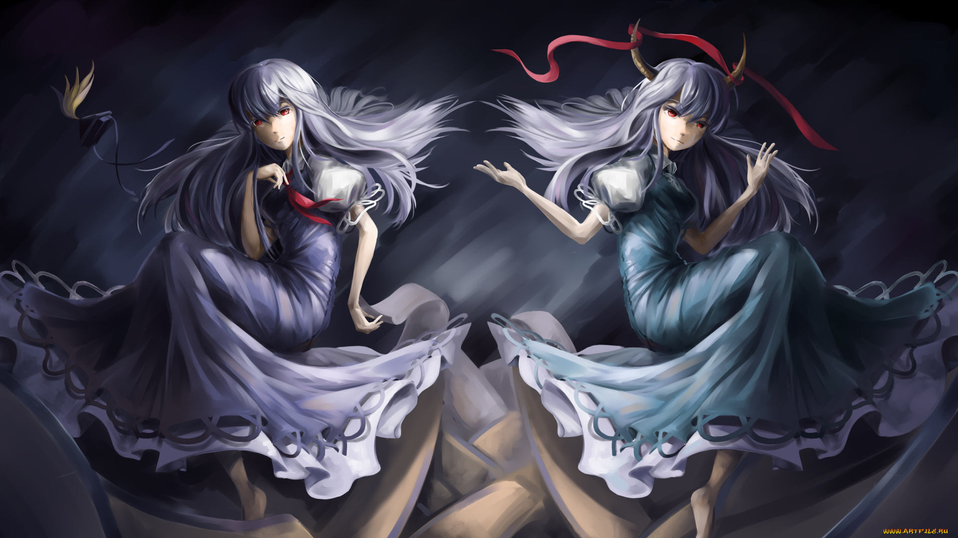 аниме, touhou, кейне, экс