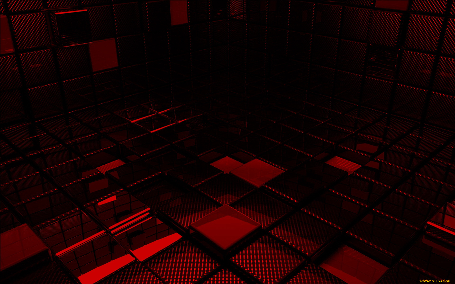 3д, графика, abstract, абстракции, квадраты