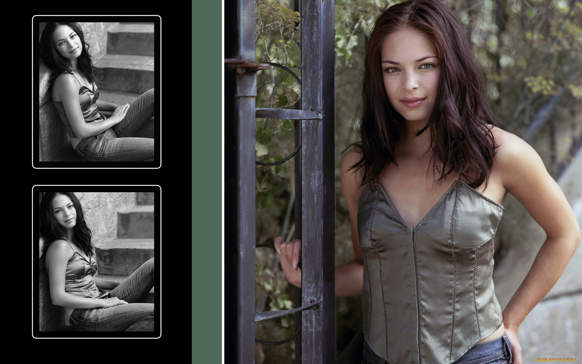 Kristin, Kreuk, девушки, , , коллаж
