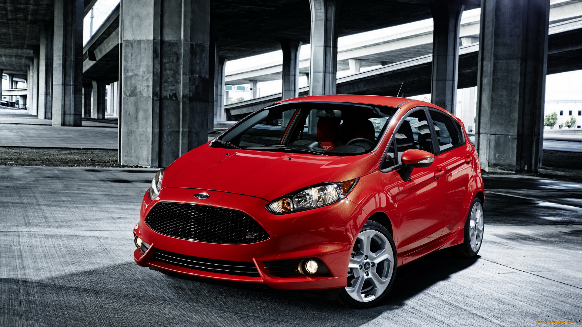 2014, ford, fiesta, st, автомобили