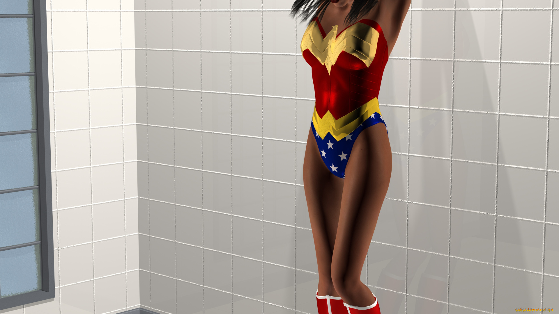 3д, графика, fantasy, , фантазия, супермен