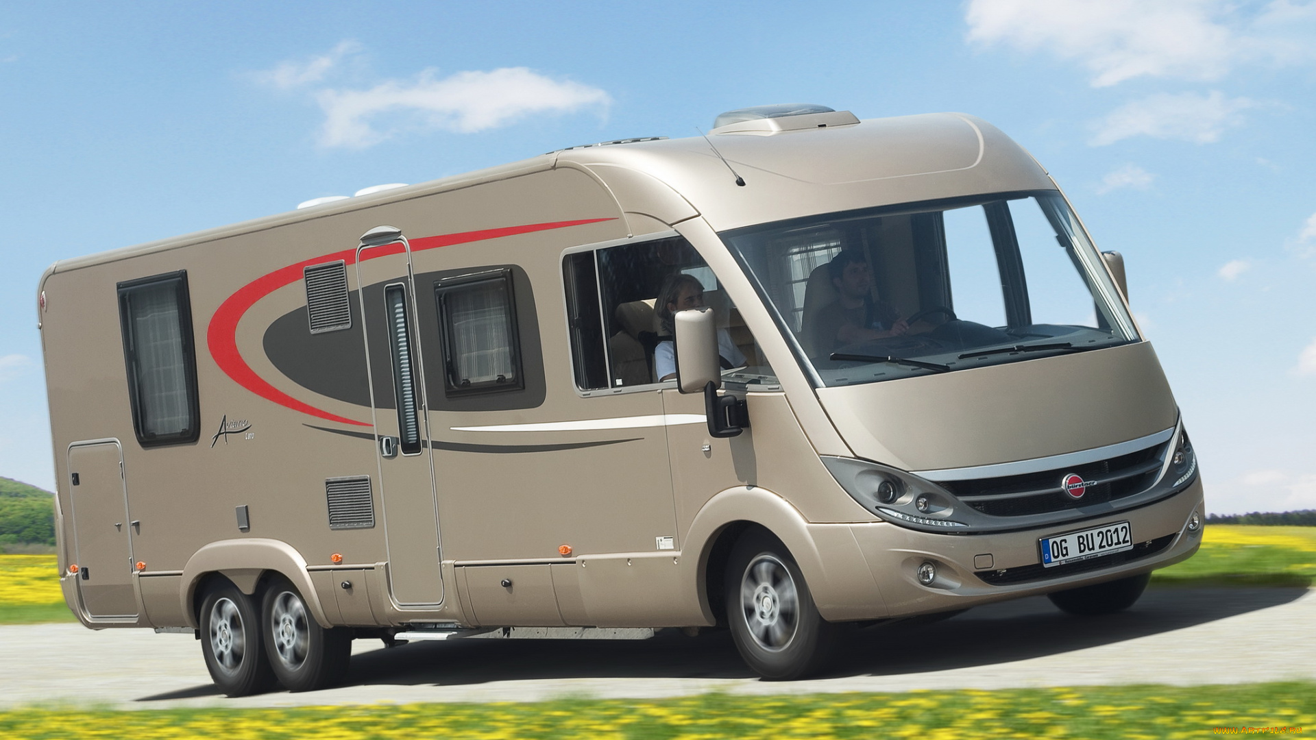 автомобили, дом, на, колёсах, 2011, aviano, burstner