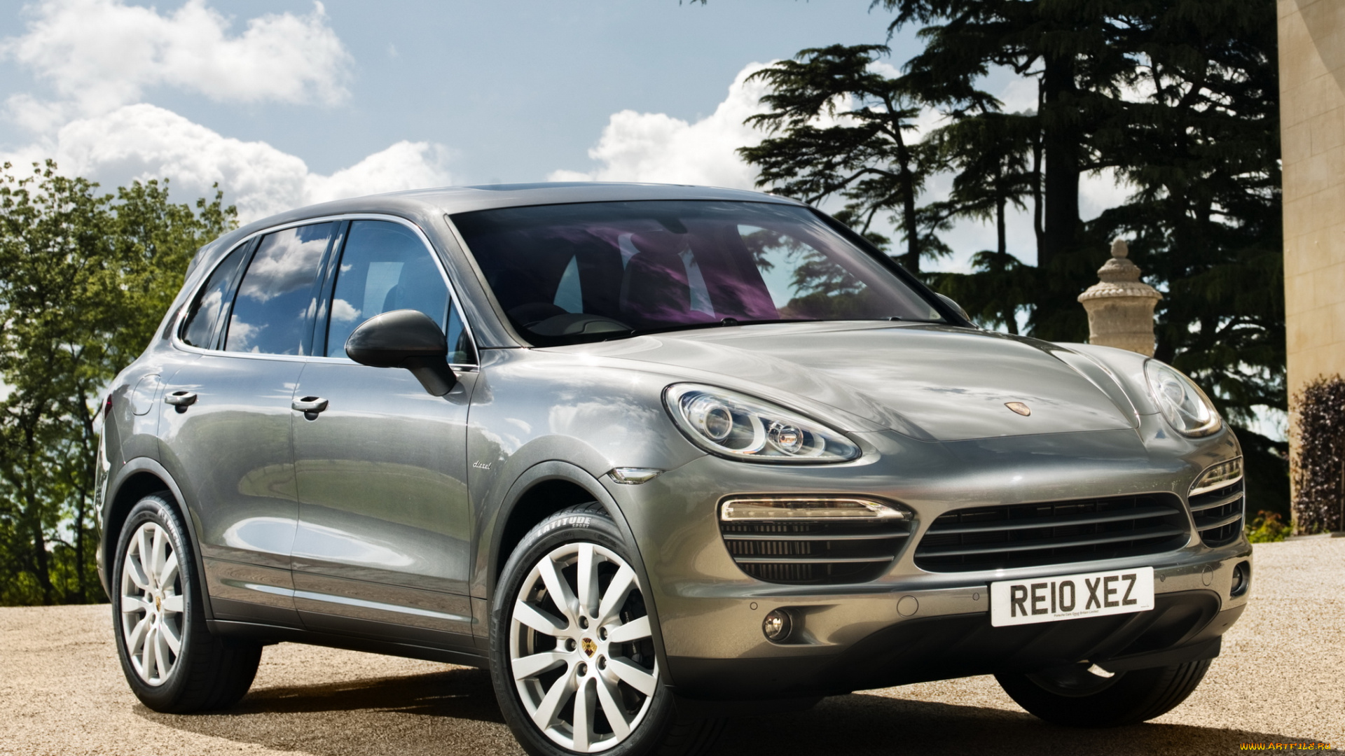 автомобили, porsche, 958, uk-spec, diesel, cayenne, 2010г