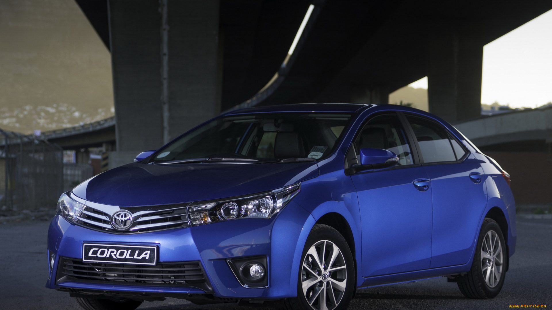 автомобили, toyota, corolla, sprinter, 2014, синий