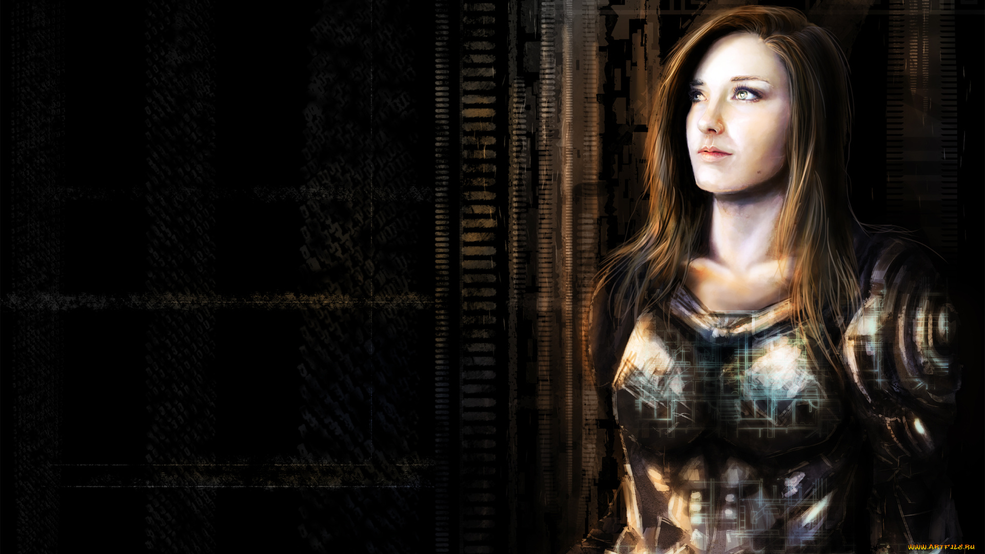 фэнтези, девушки, волосы