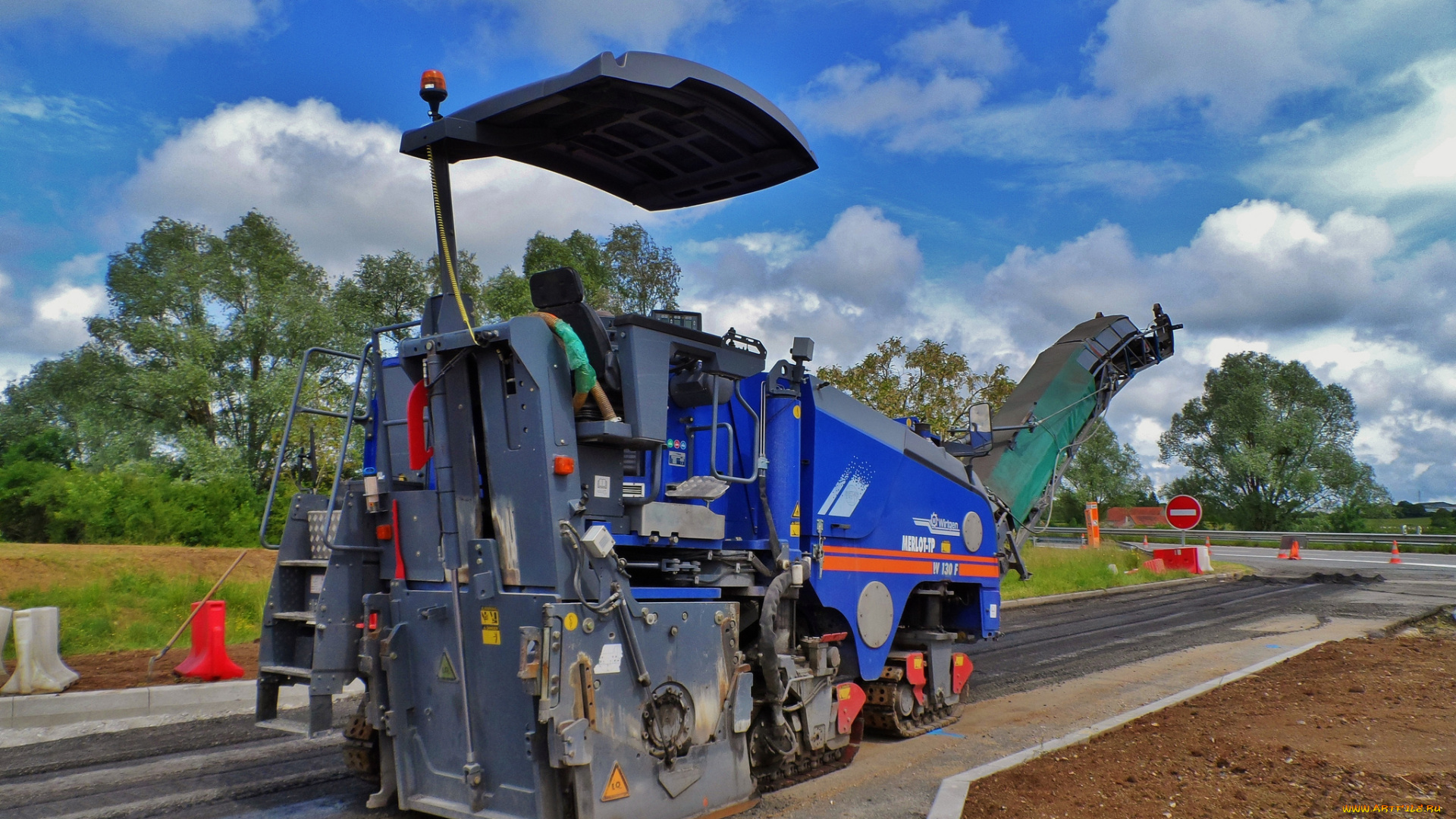 техника, асфальтоукладочная, техника, асфальтоукладочный, комбайн