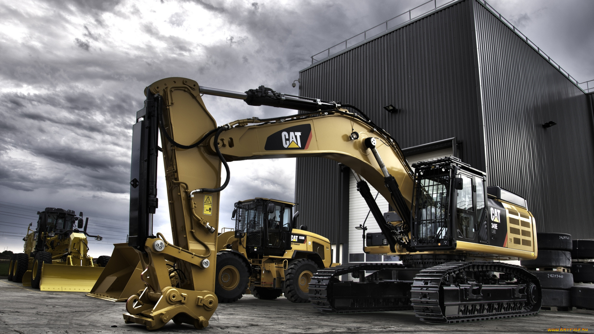 техника, экскаваторы, экскаватор, гусеничный