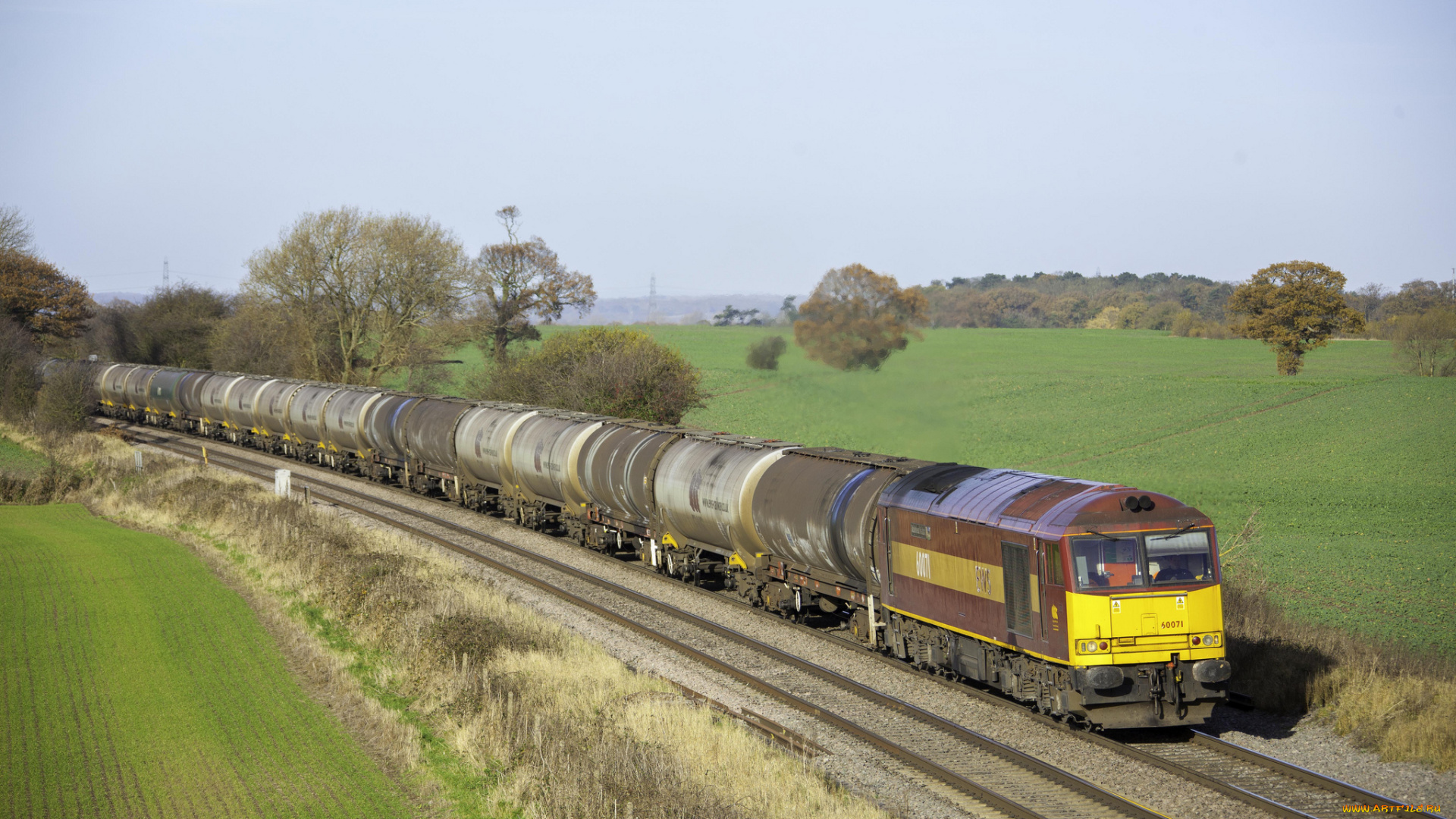 техника, поезда, рельсы, локомотив