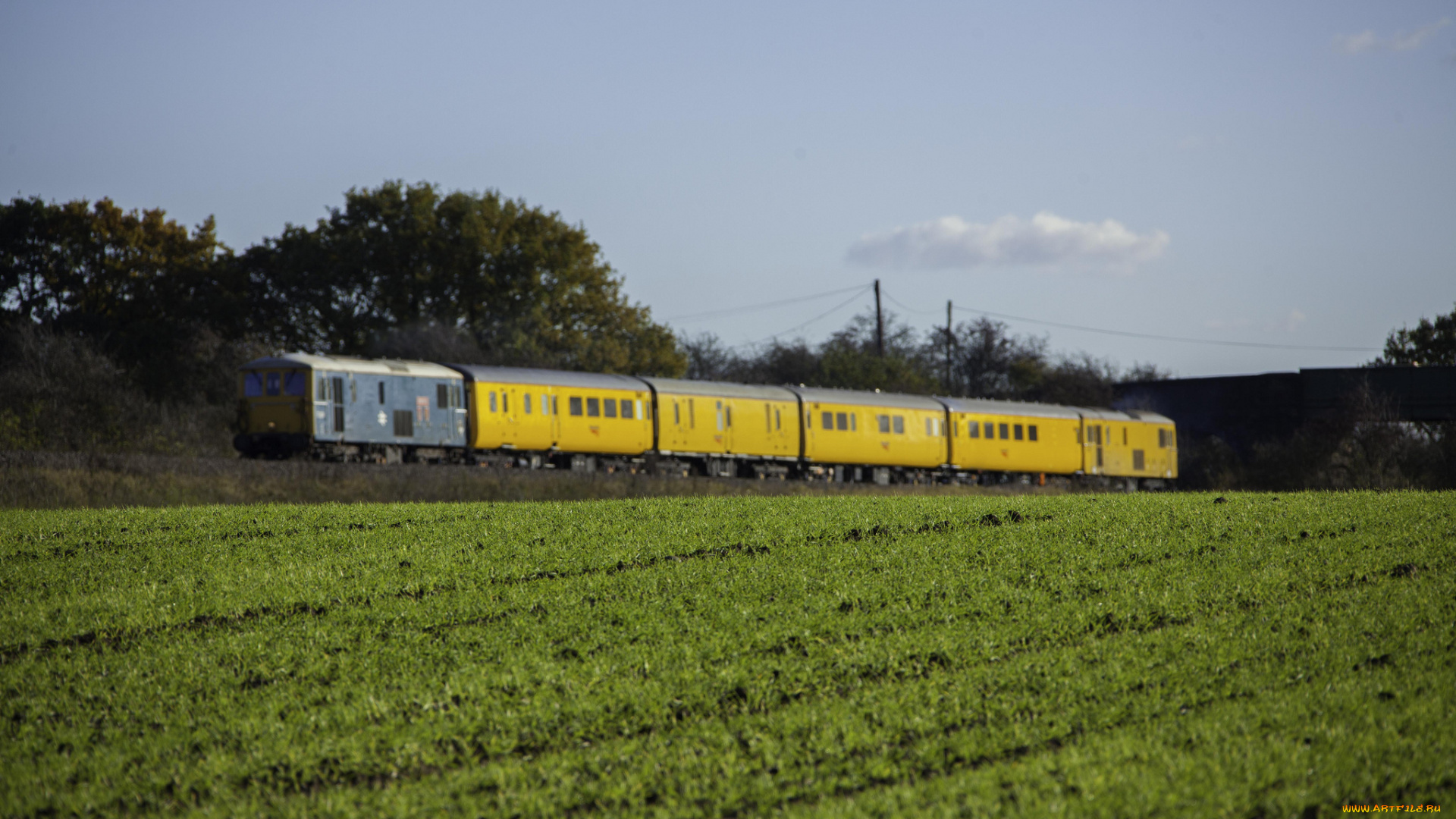 техника, поезда, рельсы, локомотив