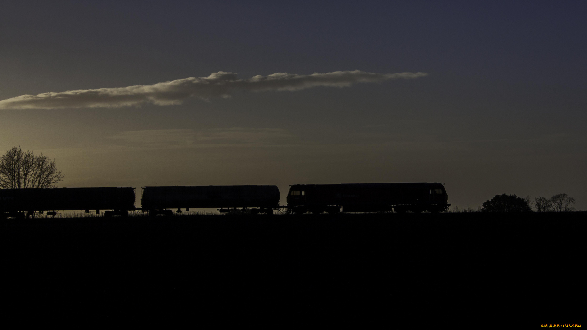 техника, поезда, рельсы, локомотив