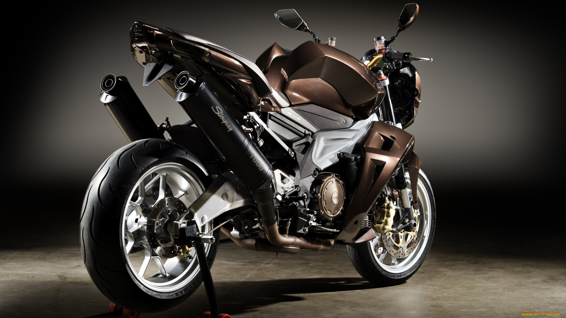 vilner-aprilia-stingray, мотоциклы, aprilia, stingray