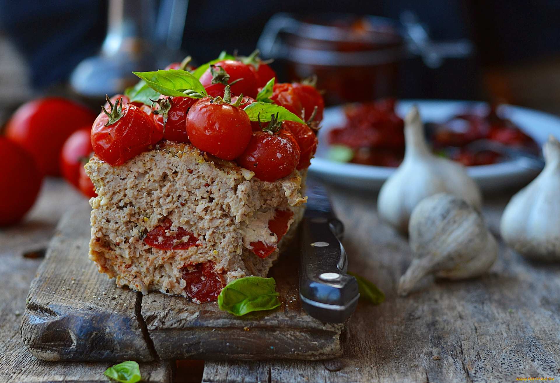 еда, салаты, , закуски, паштет, помидоры