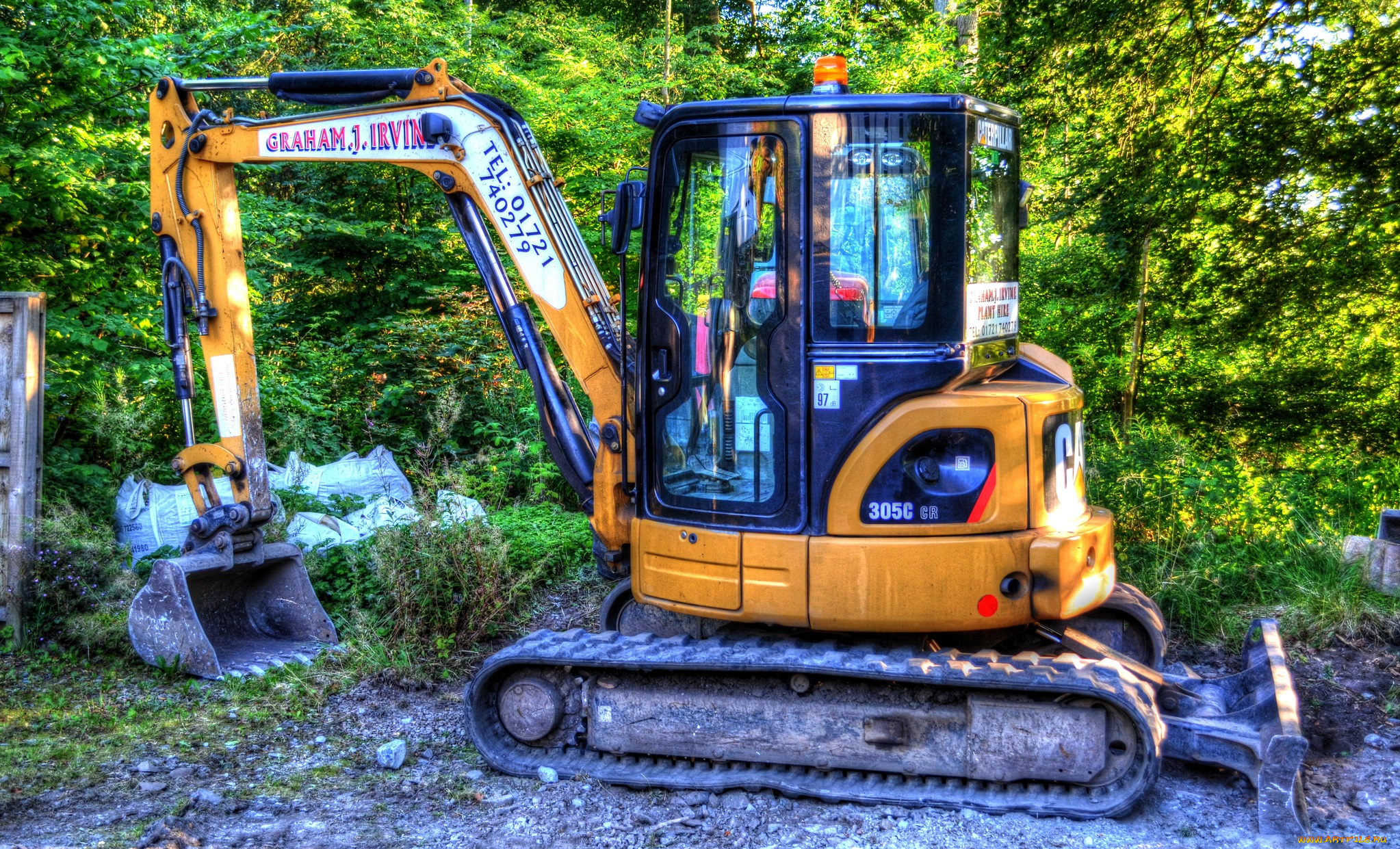 техника, экскаваторы, гусеничный, экскаватор