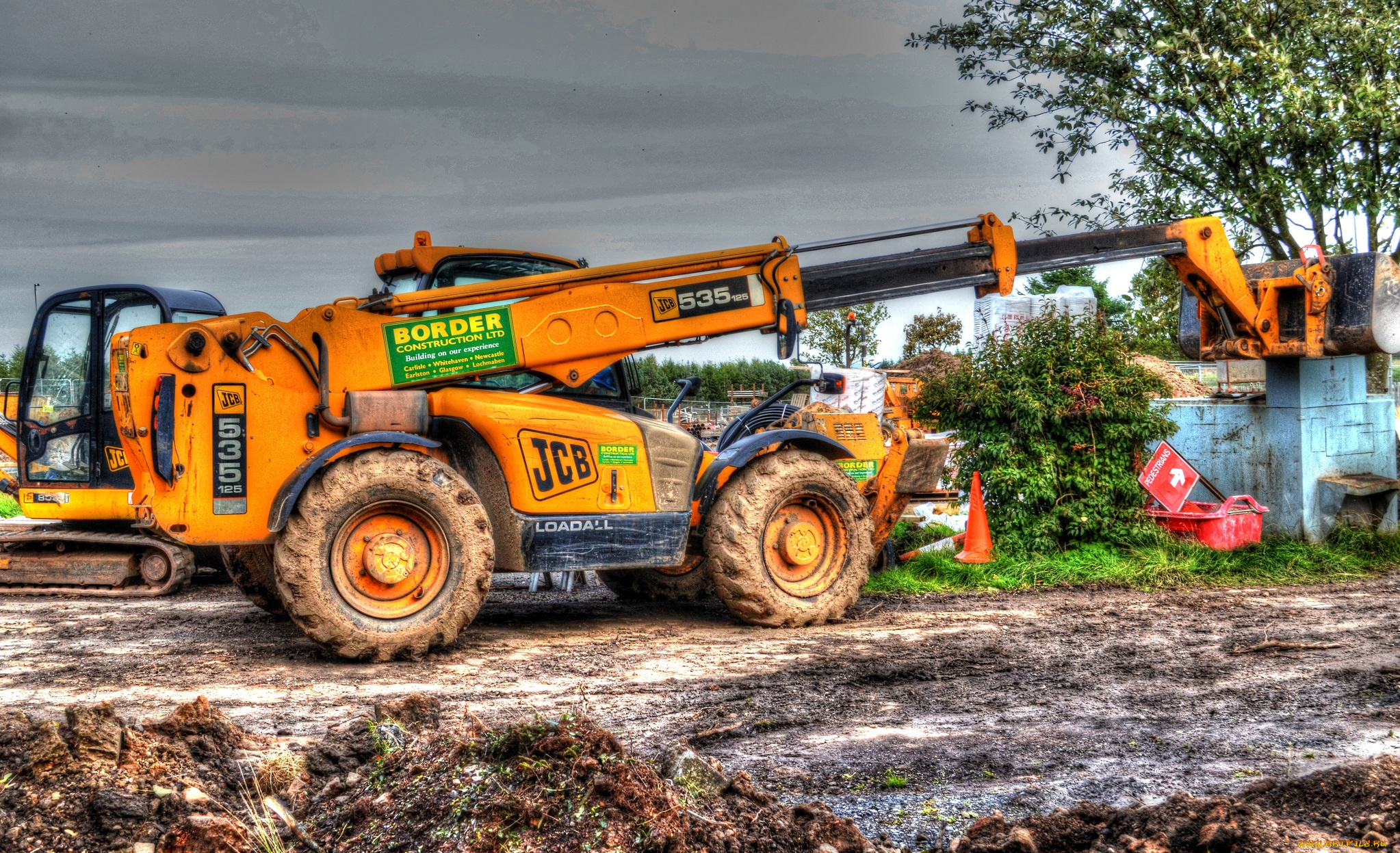техника, автопогрузчики, самоходный, погрузчик, колесный