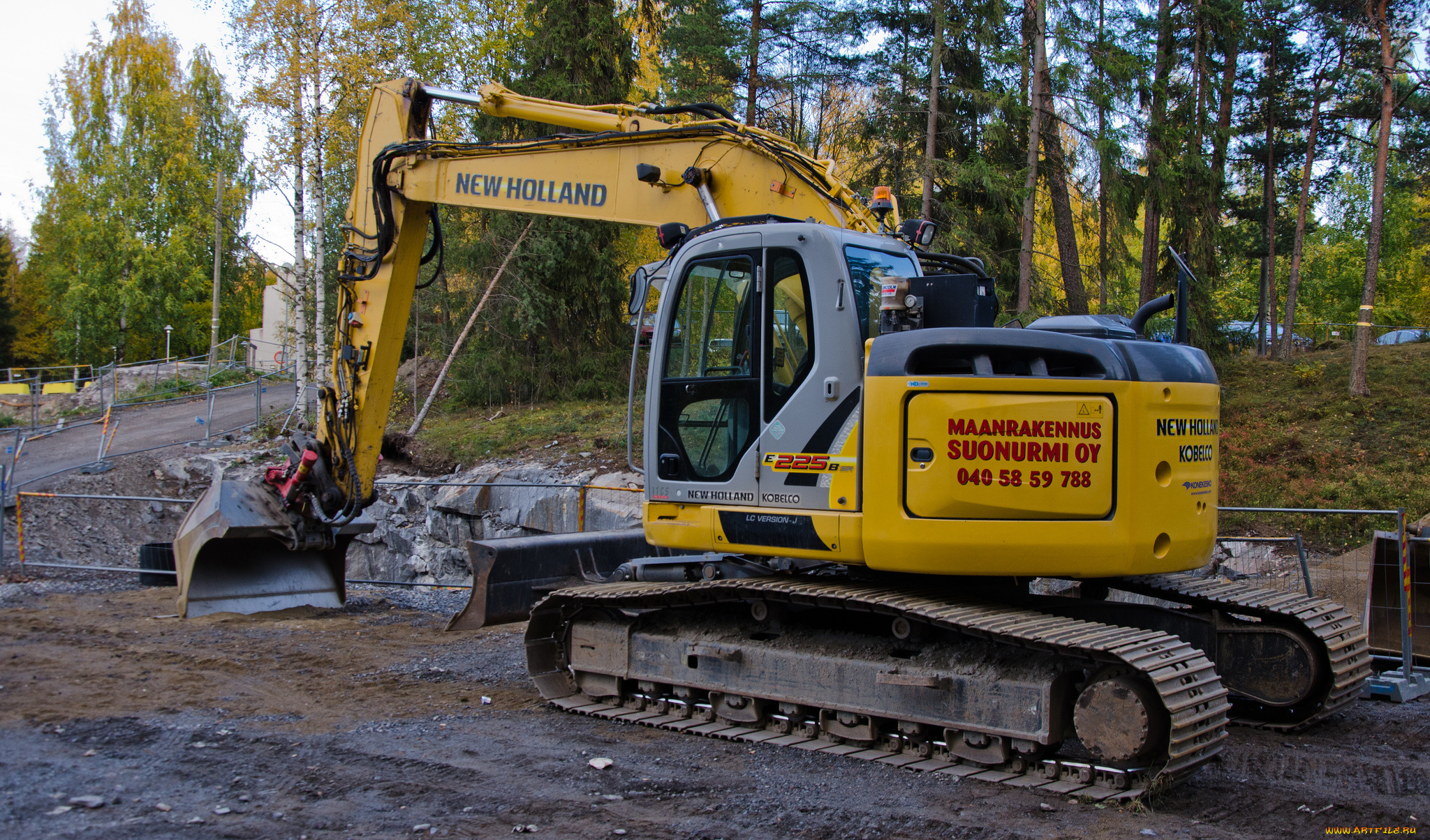 техника, экскаваторы, самоходный, экскаватор, гусеничный