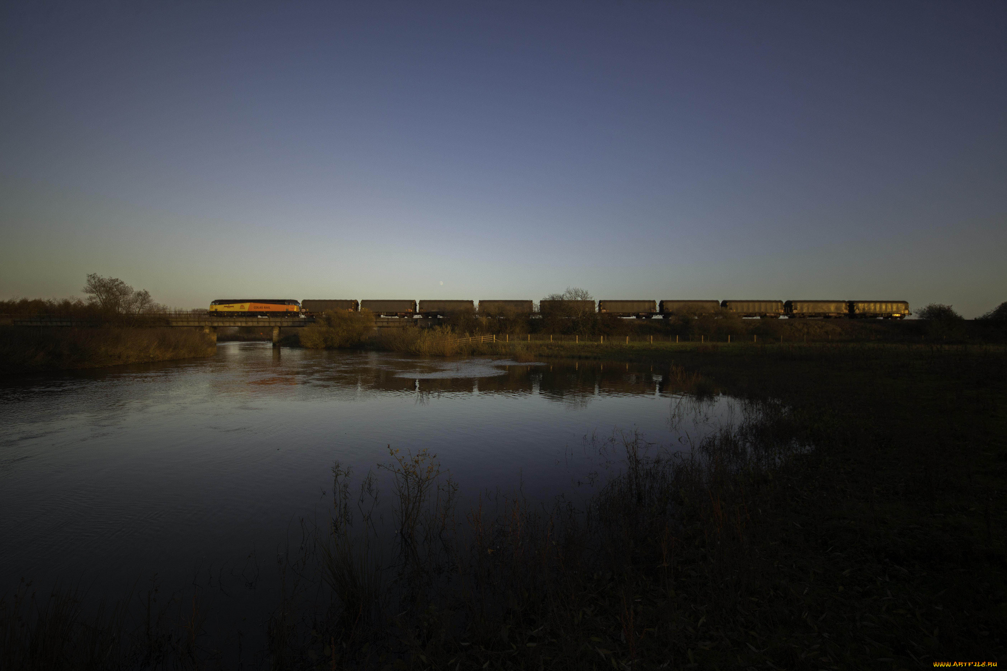 техника, поезда, рельсы, локомотив