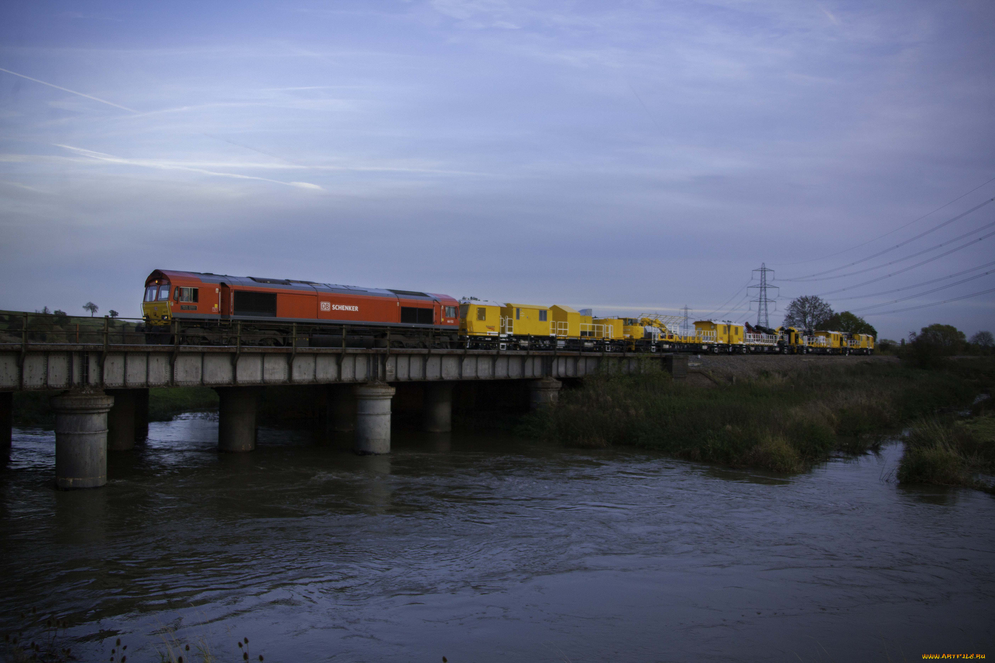 техника, поезда, рельсы, локомотив