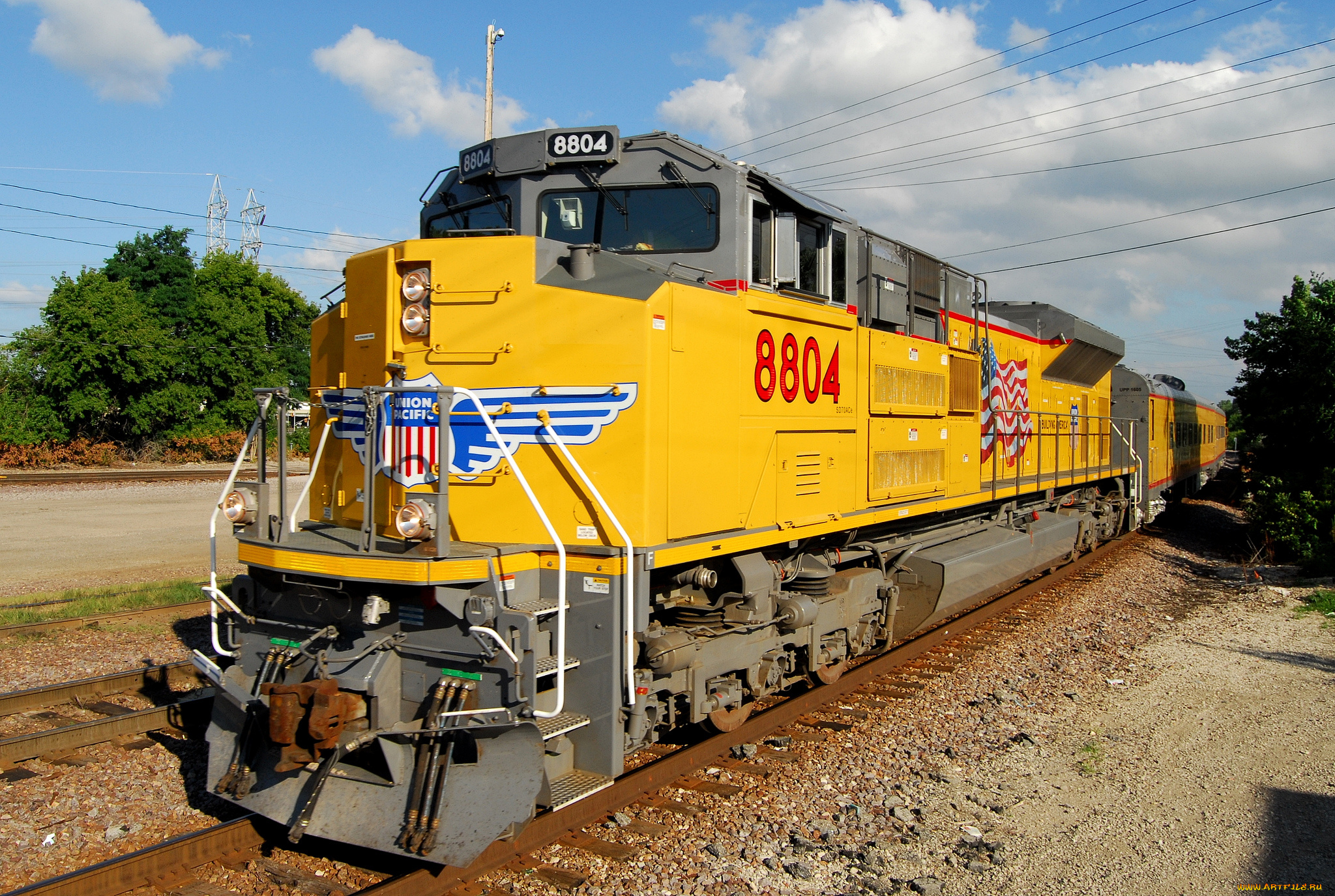 техника, поезда, рельсы, дорога, железная, состав, локомотив