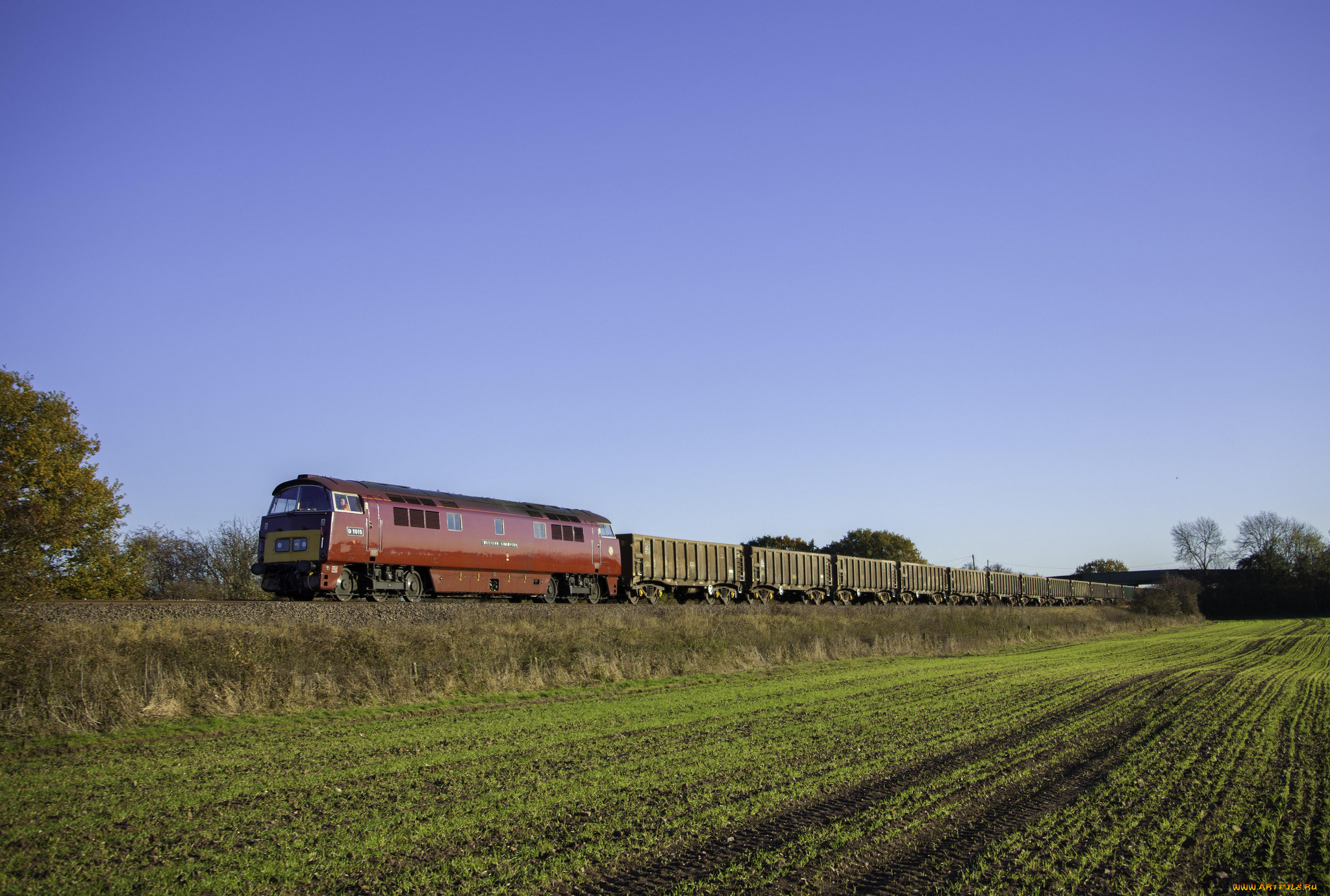 техника, поезда, локомотив, рельсы