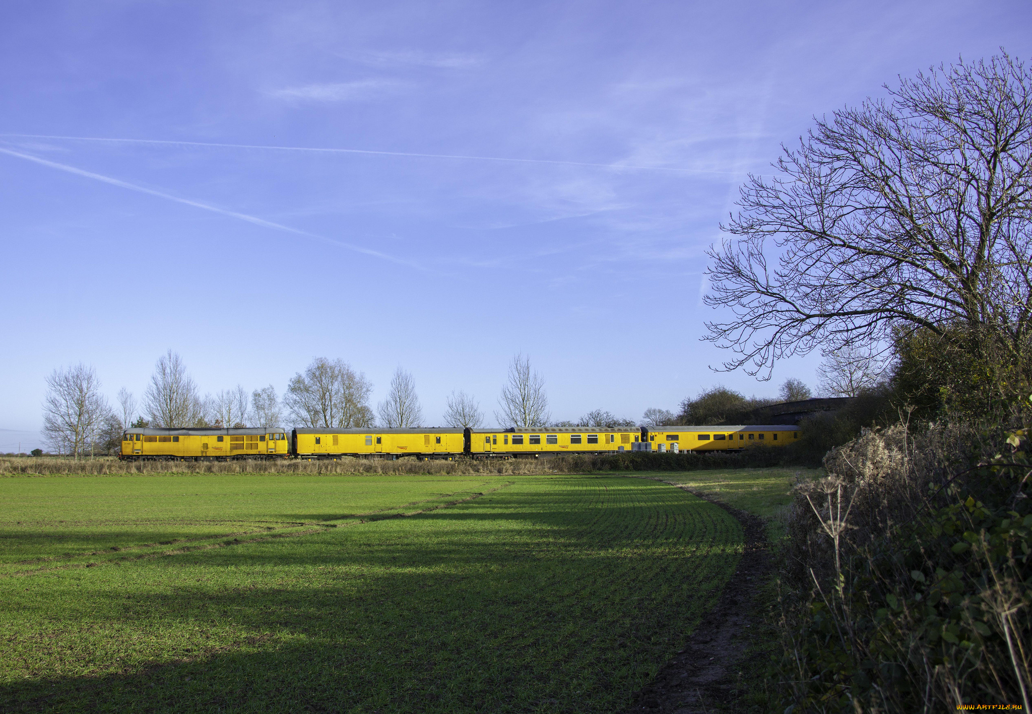 техника, поезда, рельсы, локомотив