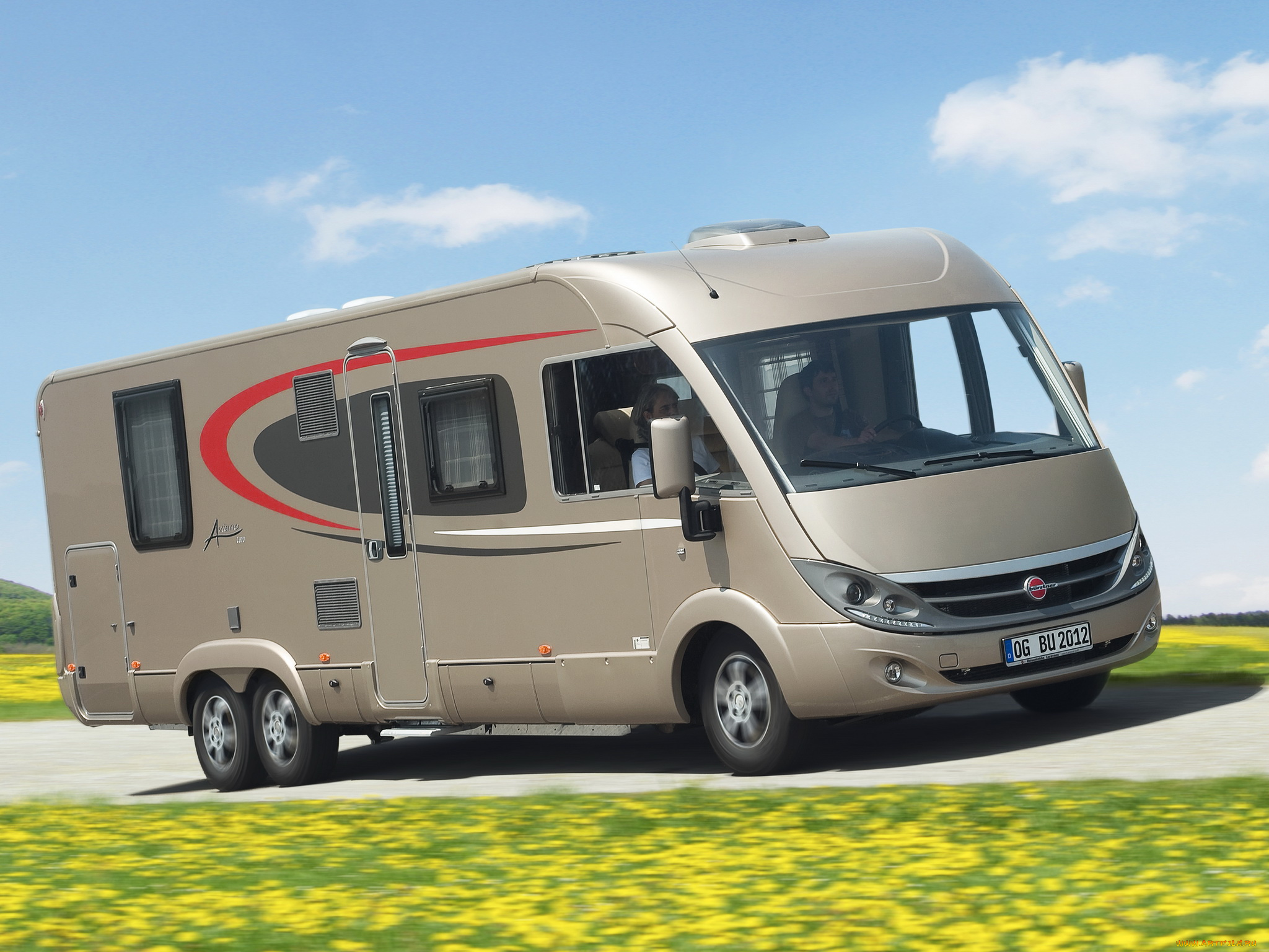 автомобили, дом, на, колёсах, 2011, aviano, burstner
