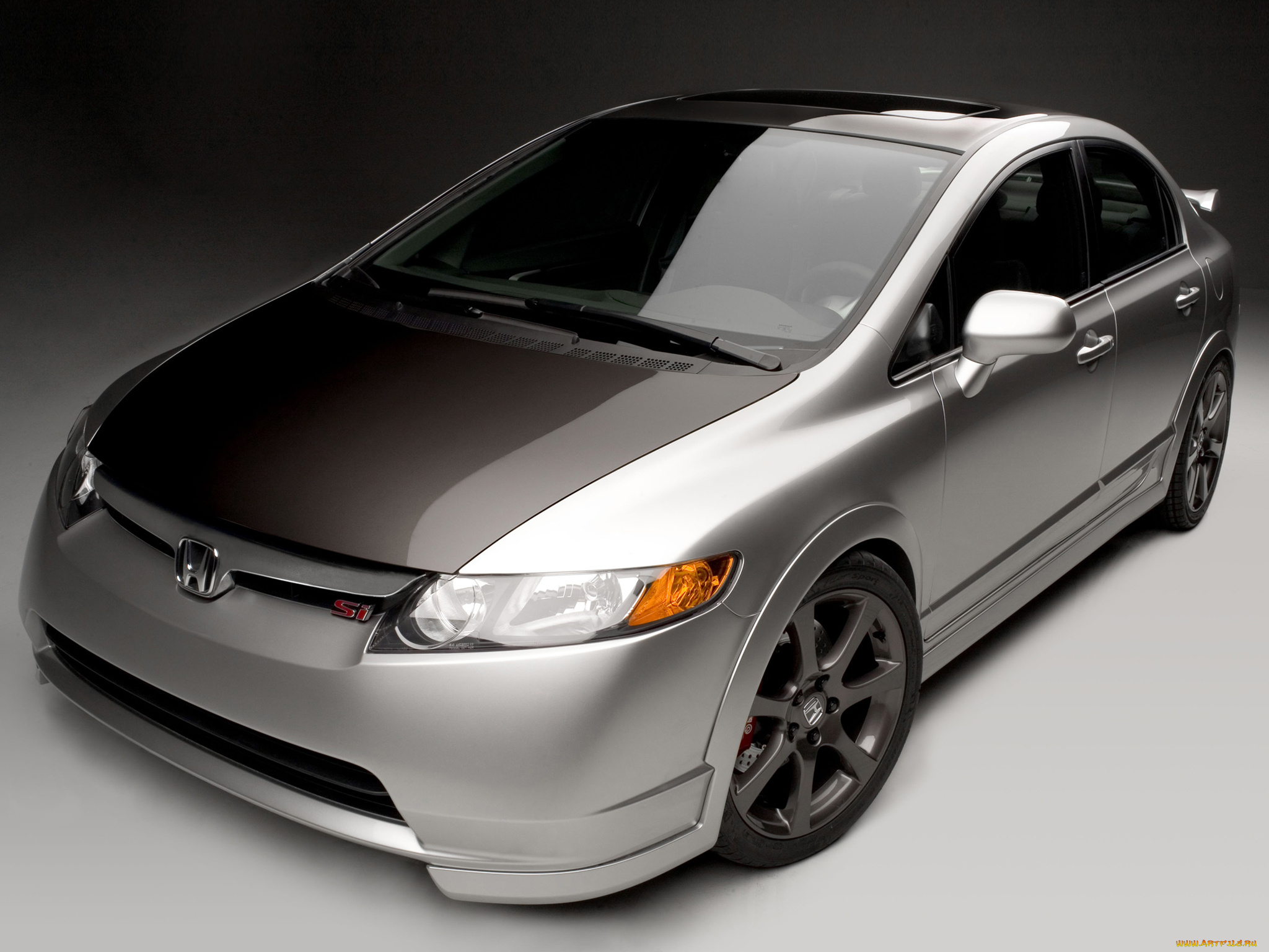 автомобили, honda, sedan, civic, si, 2006г, concept