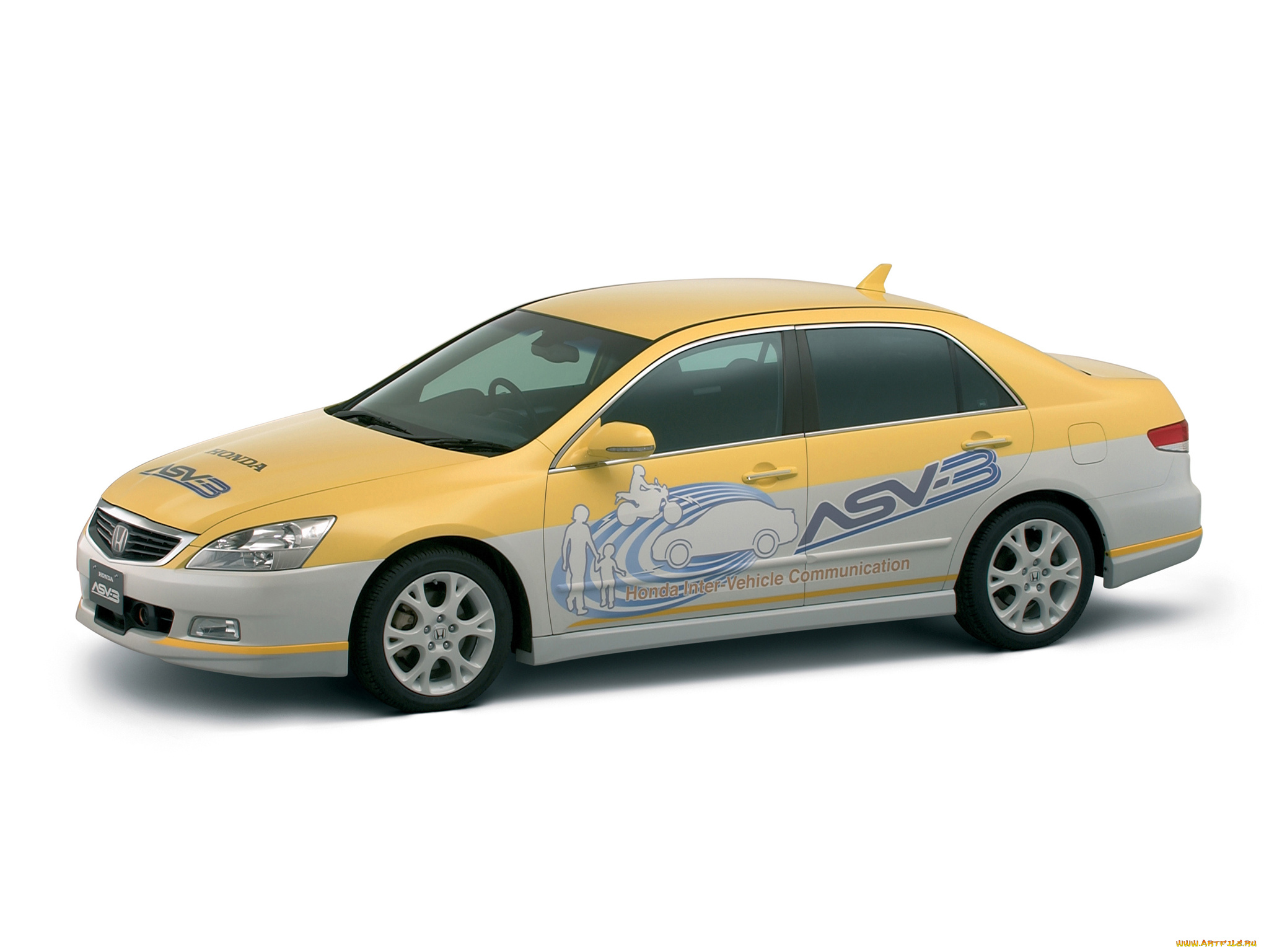 автомобили, honda, желтый, 2005г, uc1, car, inspire, asv-3, research