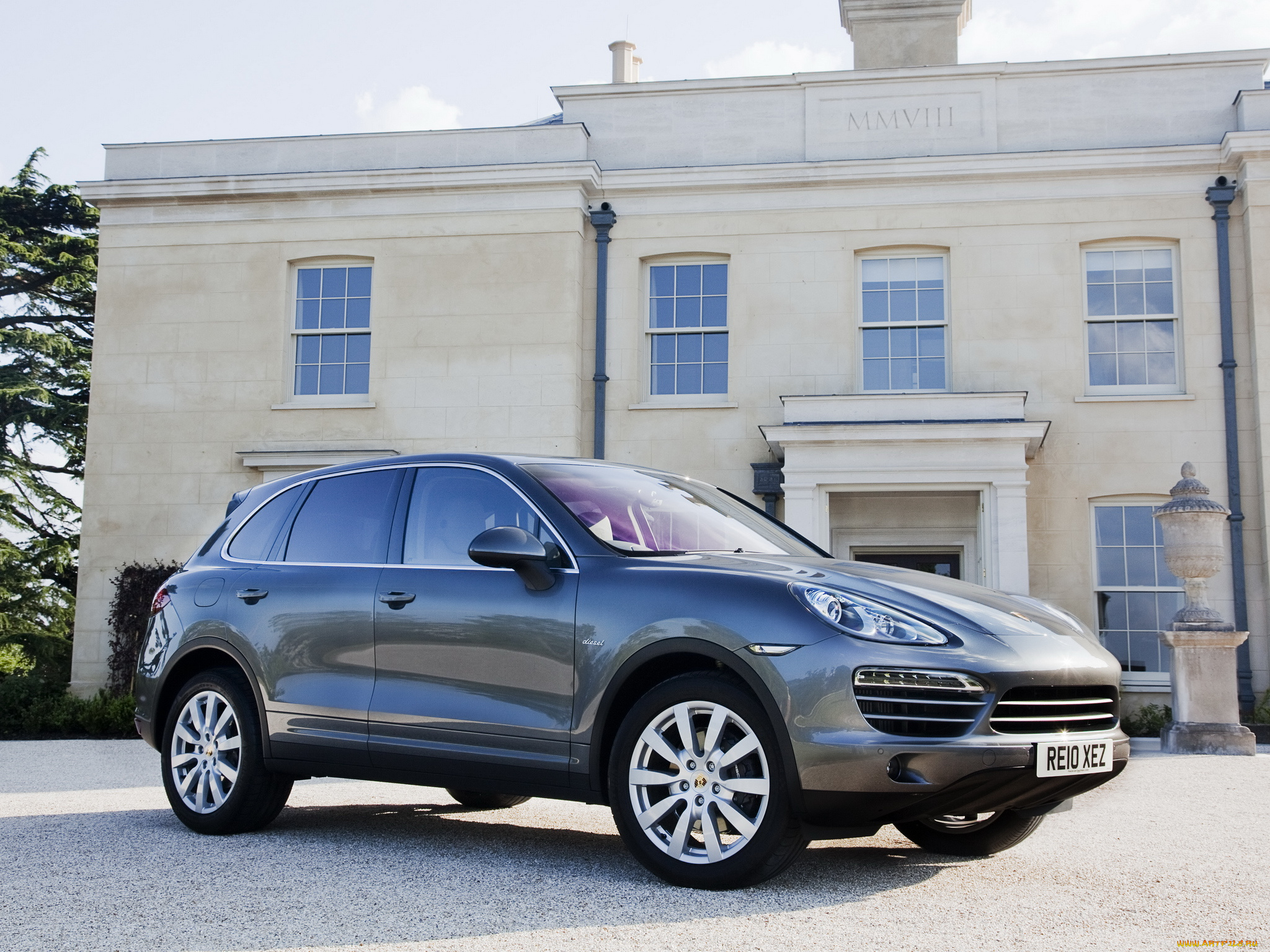 автомобили, porsche, cayenne, 2010г, 958, uk-spec, diesel